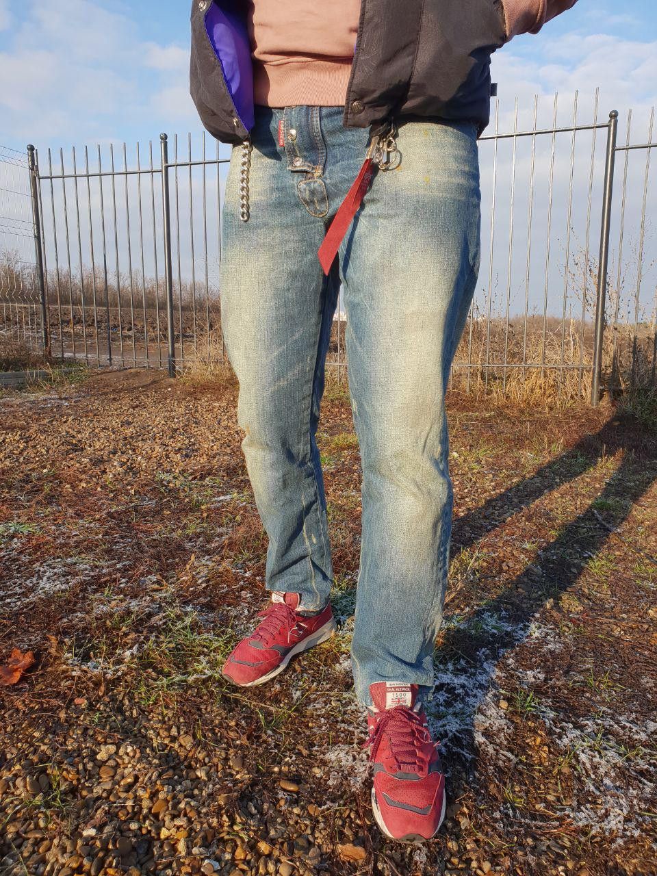 Dsquared2 Dsquared D2 Rally Biker DENIM DIRTY Made in Italy Size US 34 / EU 50 - 3 Thumbnail
