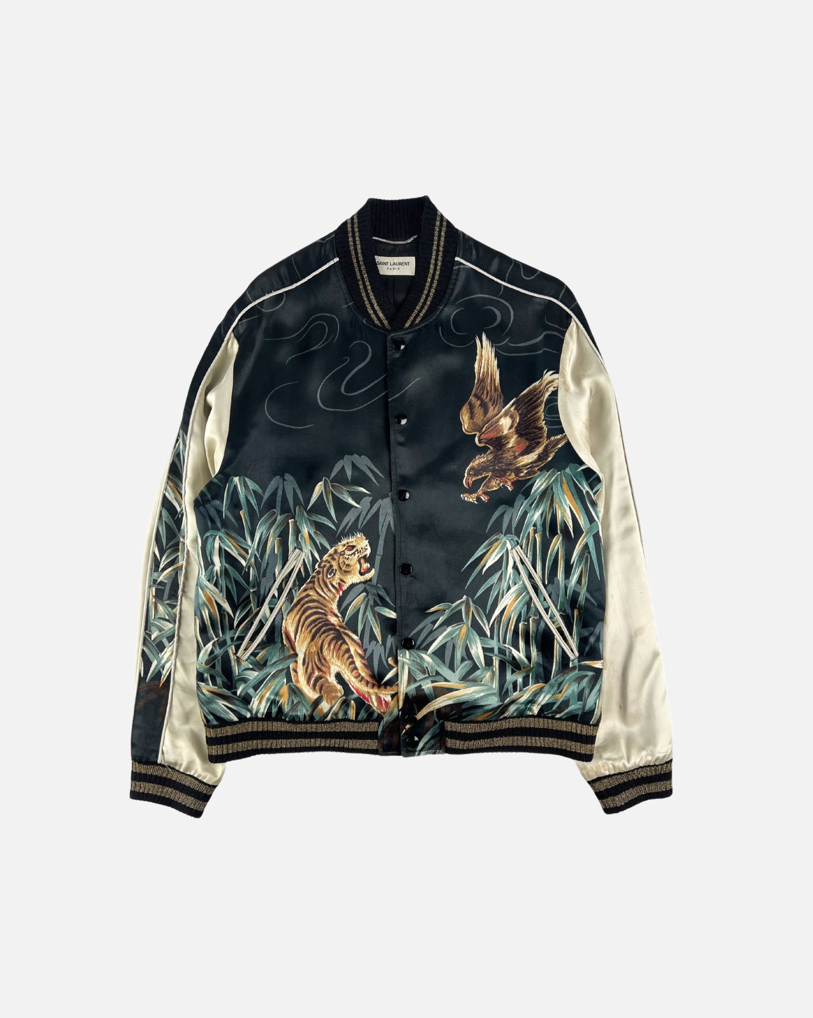 Saint Laurent Paris Saint Laurent SS16 Tiger & Eagle Jacket Size US M / EU 48-50 / 2 - 1 Thumbnail