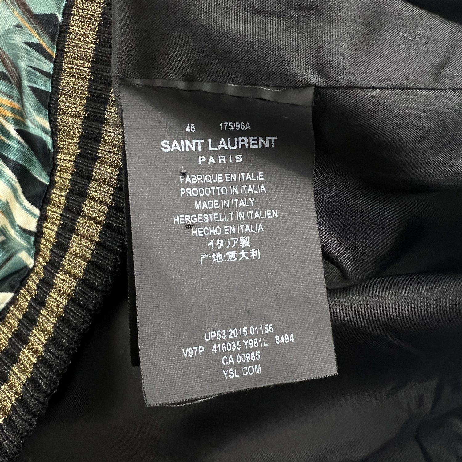 Saint Laurent Paris Saint Laurent SS16 Tiger & Eagle Jacket Size US M / EU 48-50 / 2 - 6 Thumbnail