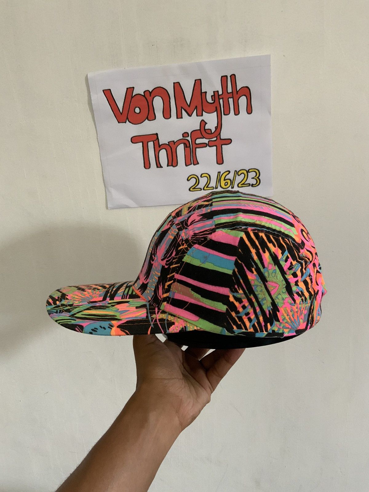 Hat Club Vintage 5 Panel Native Hat Size ONE SIZE - 2 Thumbnail