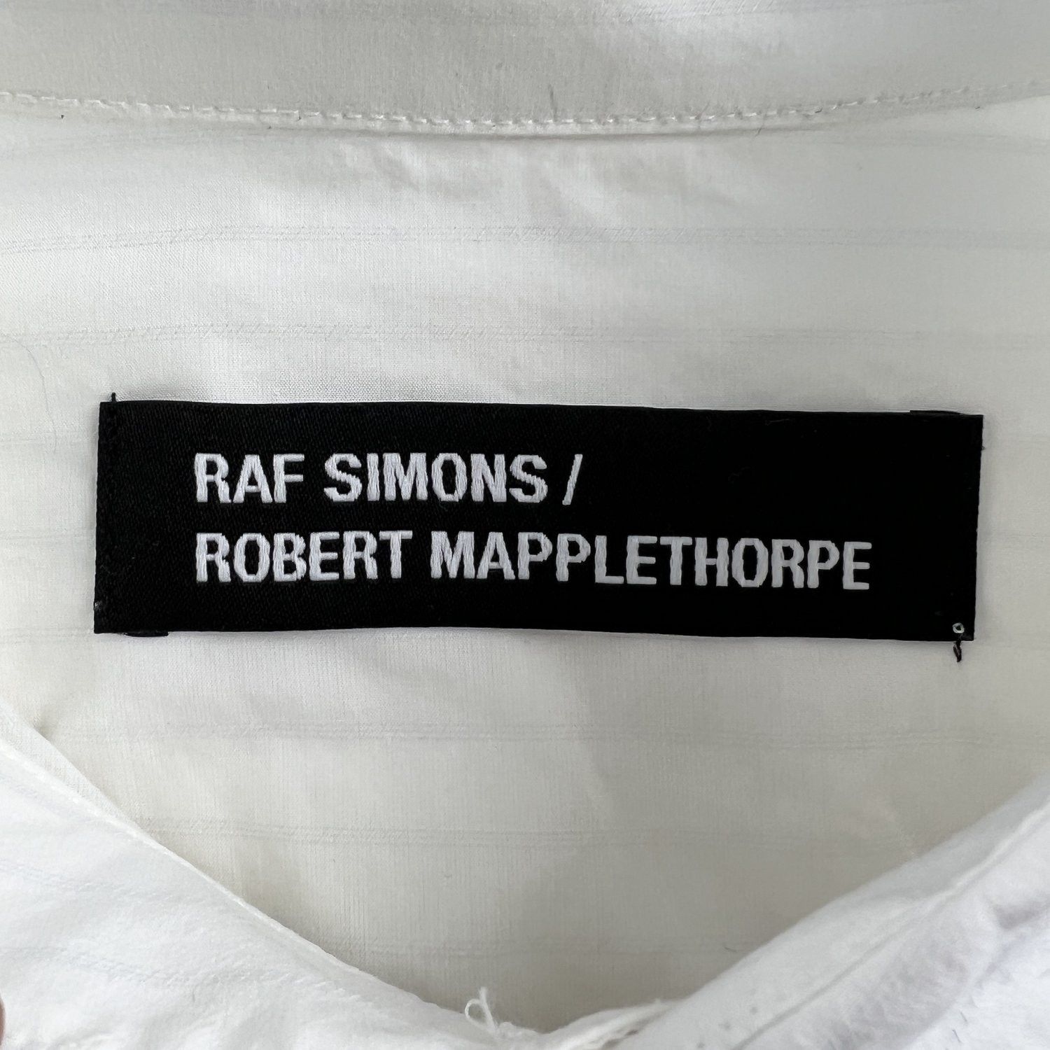 Raf Simons Raf Simons SS17 Robert Mapplethorpe White Gauze Shirt Size US S / EU 44-46 / 1 - 6 Thumbnail