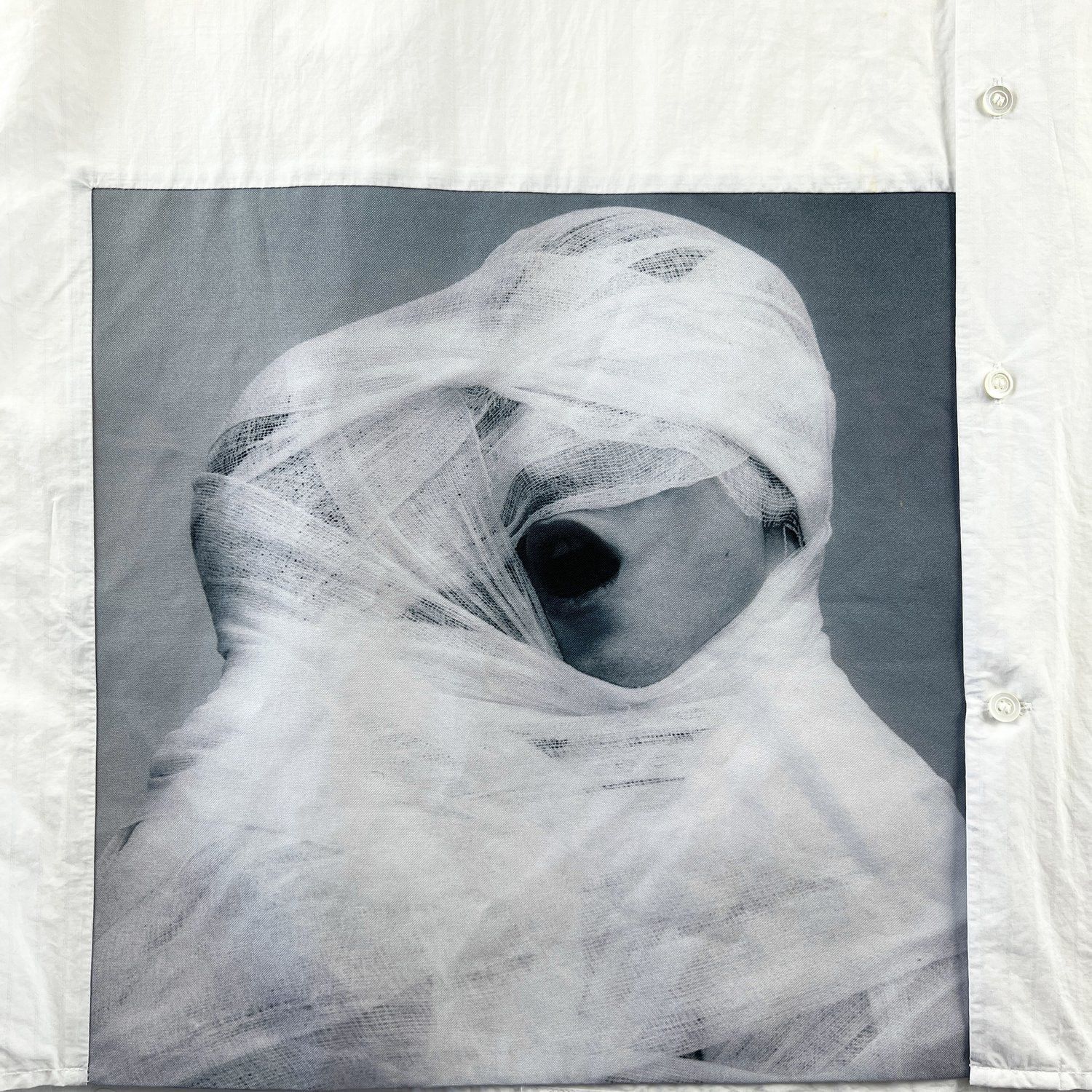 Raf Simons Raf Simons SS17 Robert Mapplethorpe White Gauze Shirt Size US S / EU 44-46 / 1 - 3 Thumbnail