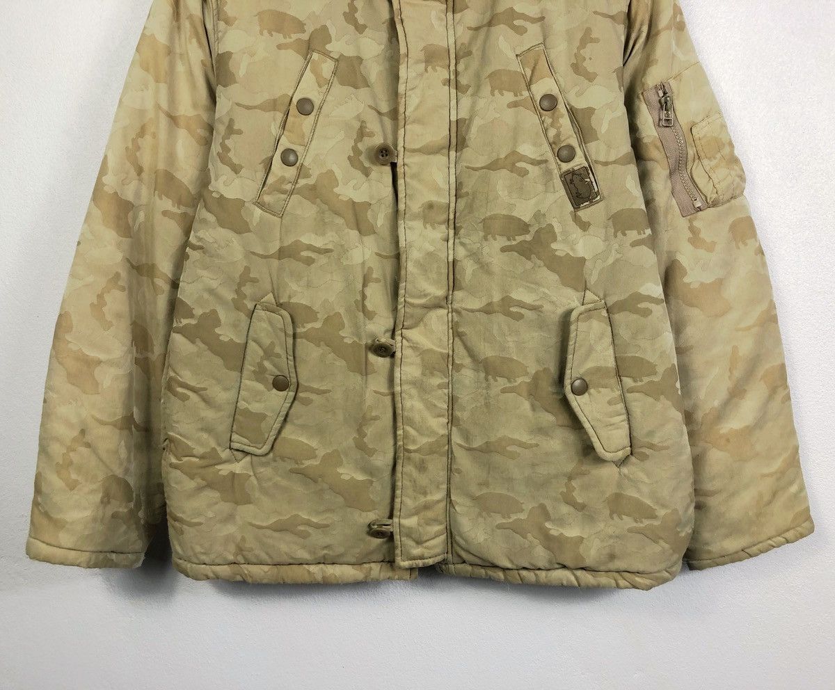 Japanese Brand Vintage Drug Store’s Piggy Camo Reversible Hoodie Jacket Size US M / EU 48-50 / 2 - 3 Thumbnail