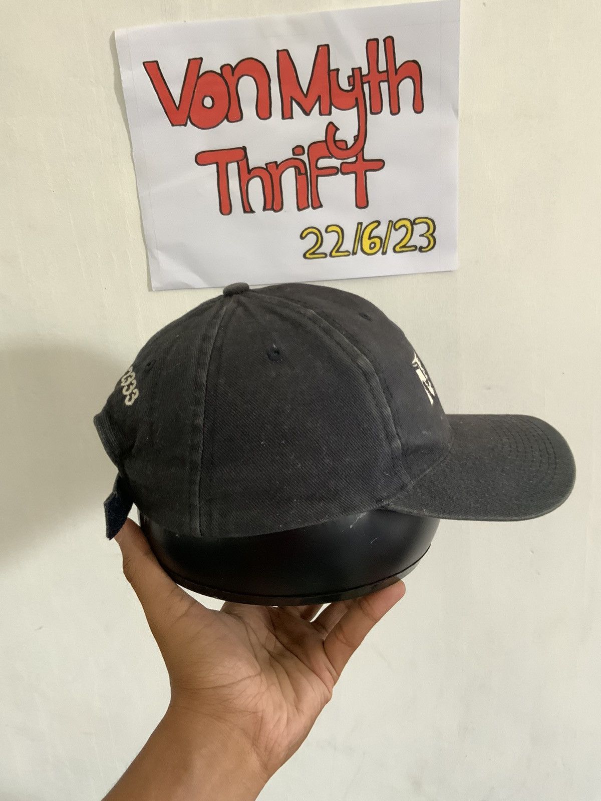Japanese Brand Location Ideal Spellout Hat Size ONE SIZE - 4 Thumbnail