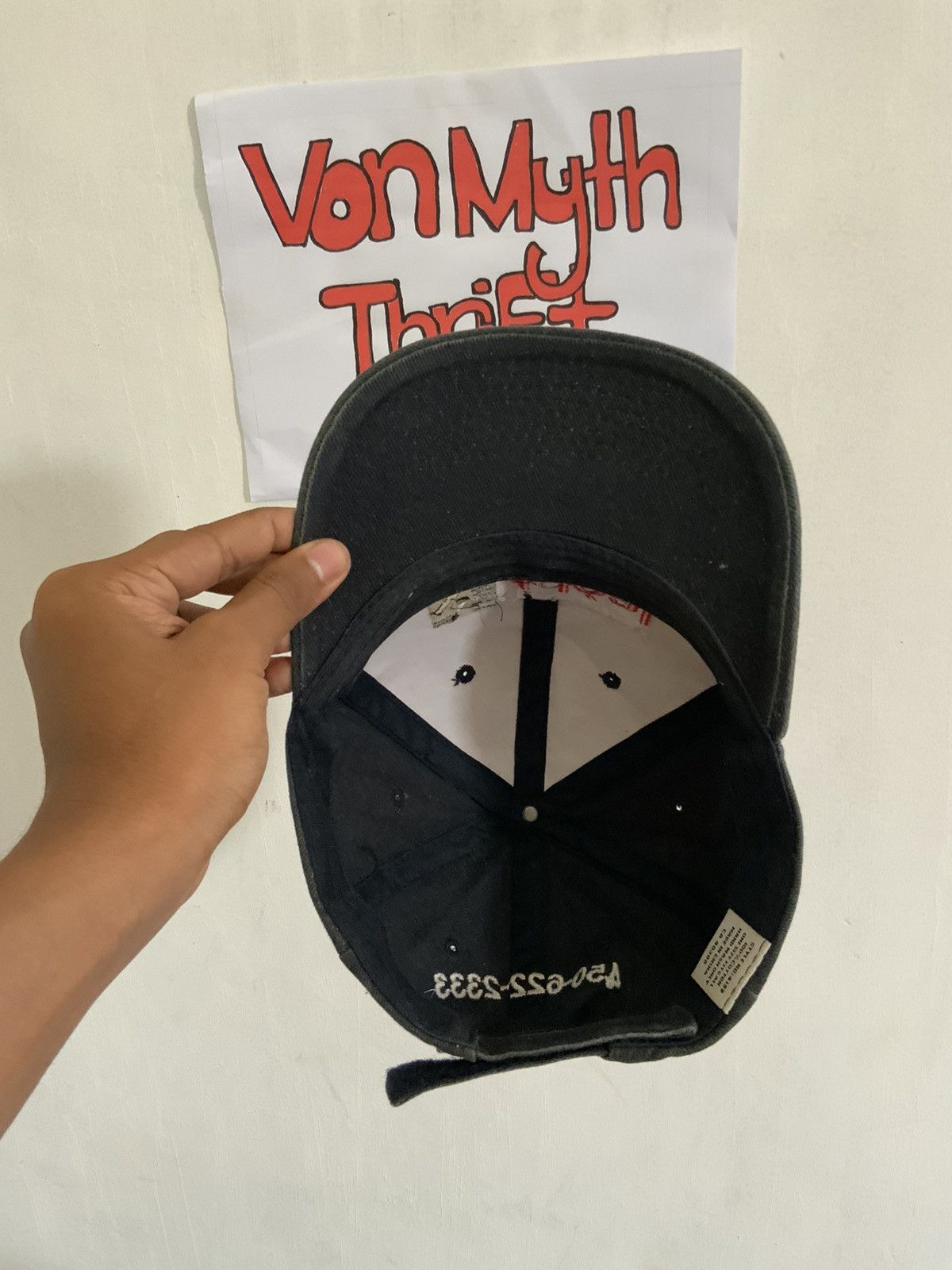 Japanese Brand Location Ideal Spellout Hat Size ONE SIZE - 8 Thumbnail