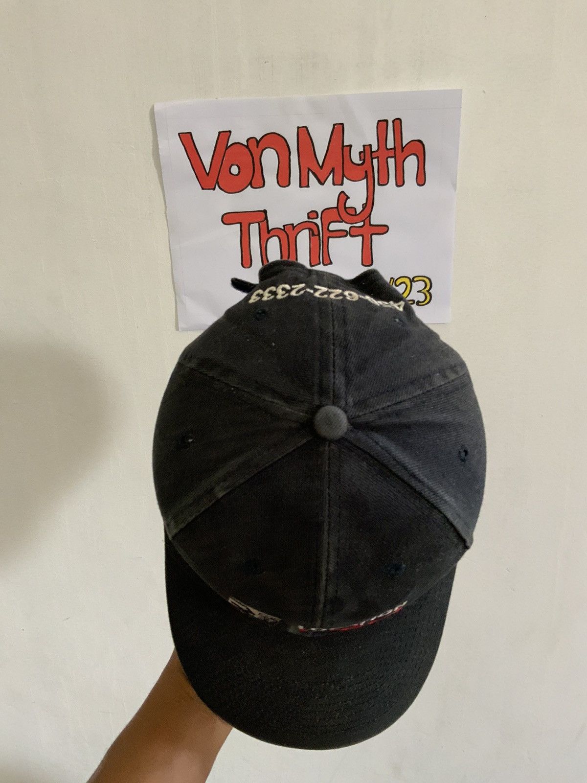Japanese Brand Location Ideal Spellout Hat Size ONE SIZE - 7 Thumbnail