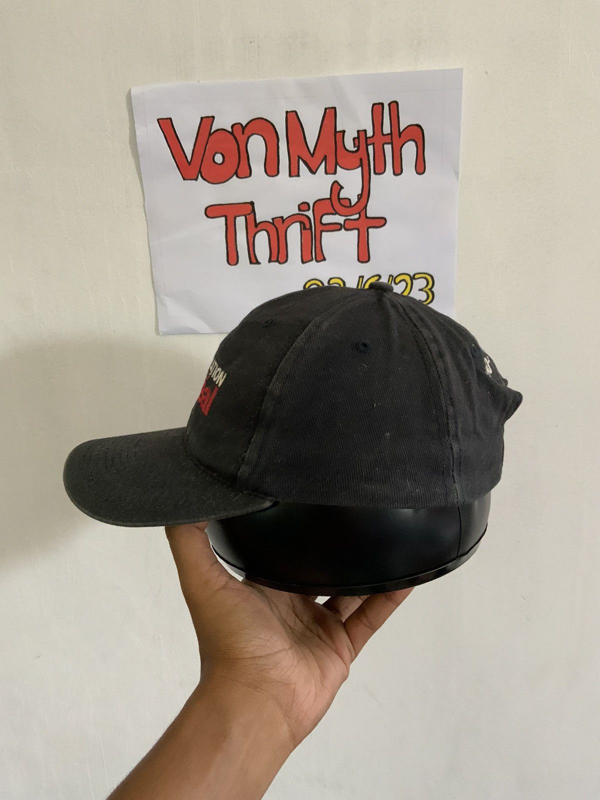 Japanese Brand Location Ideal Spellout Hat Size ONE SIZE - 2 Thumbnail