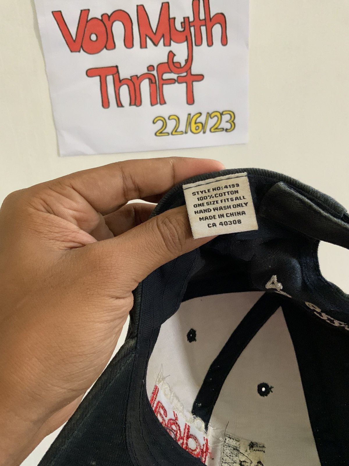 Japanese Brand Location Ideal Spellout Hat Size ONE SIZE - 13 Thumbnail