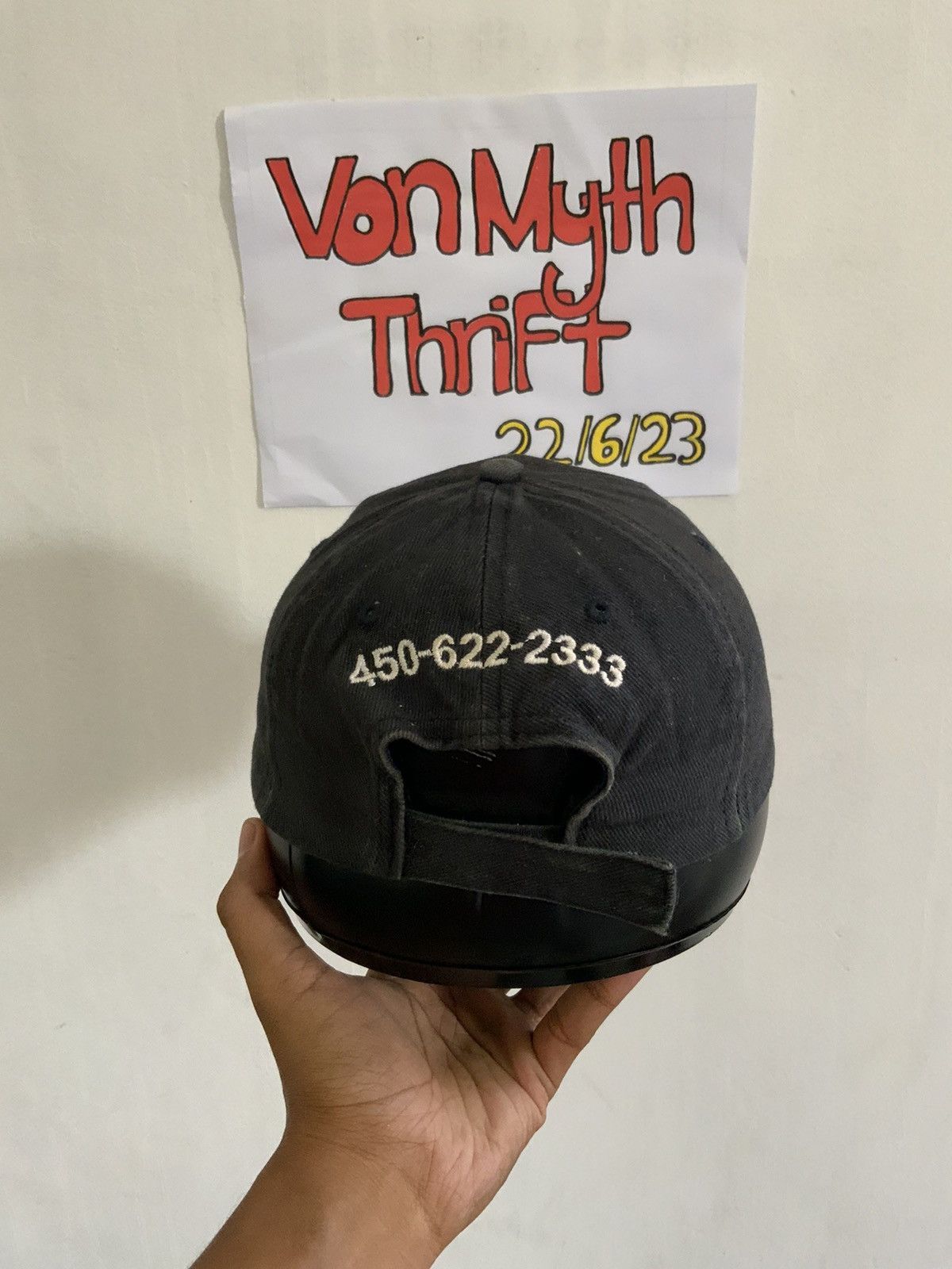 Japanese Brand Location Ideal Spellout Hat Size ONE SIZE - 3 Thumbnail