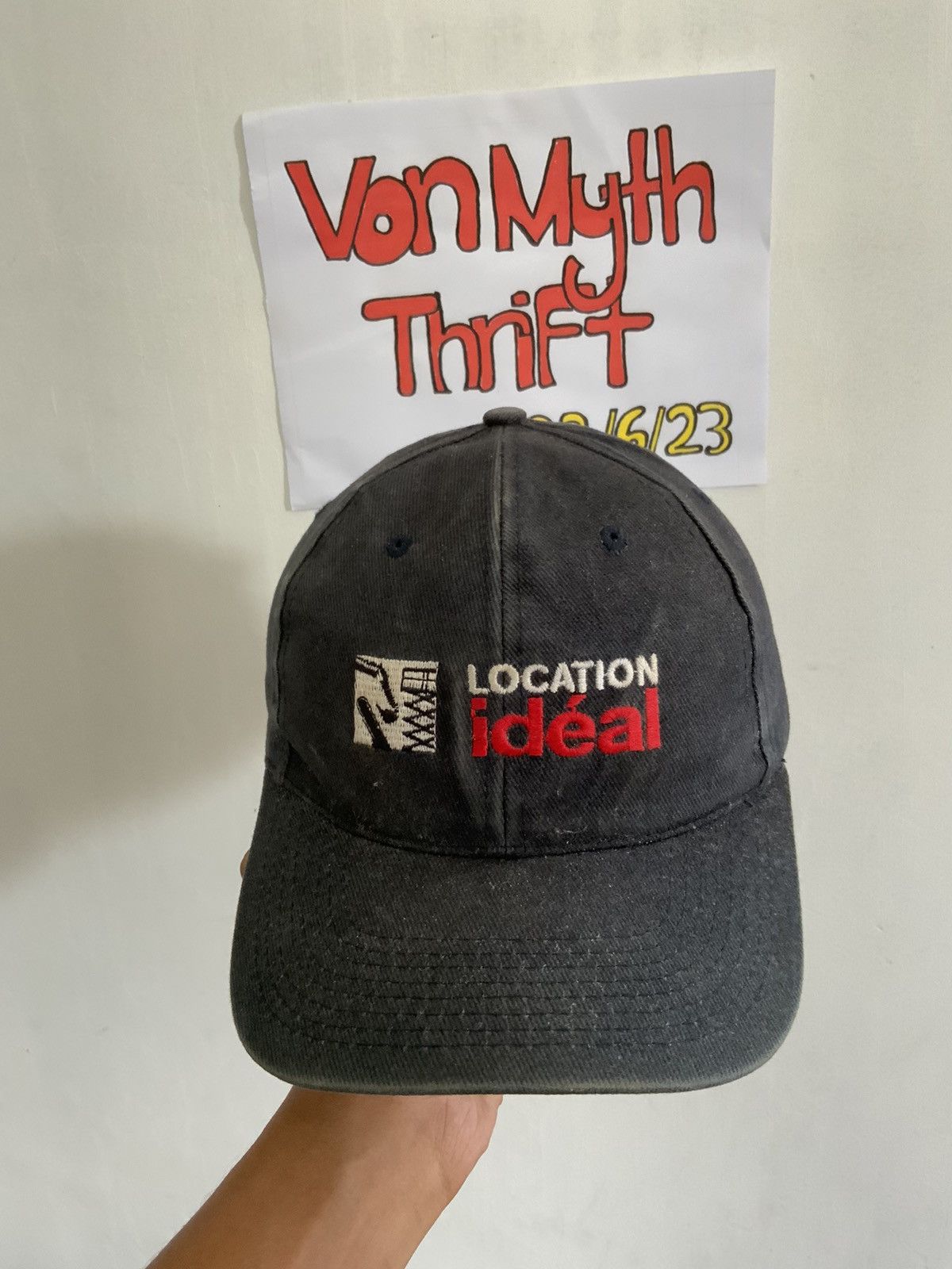 Japanese Brand Location Ideal Spellout Hat Size ONE SIZE - 5 Thumbnail