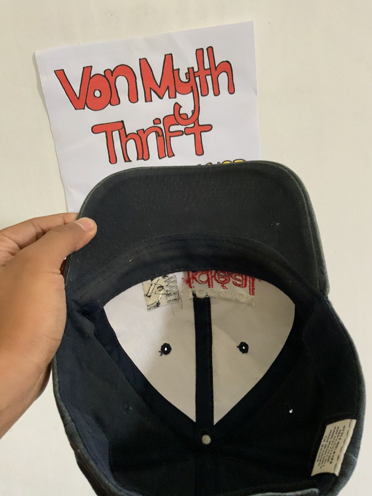 Japanese Brand Location Ideal Spellout Hat Size ONE SIZE - 12 Thumbnail