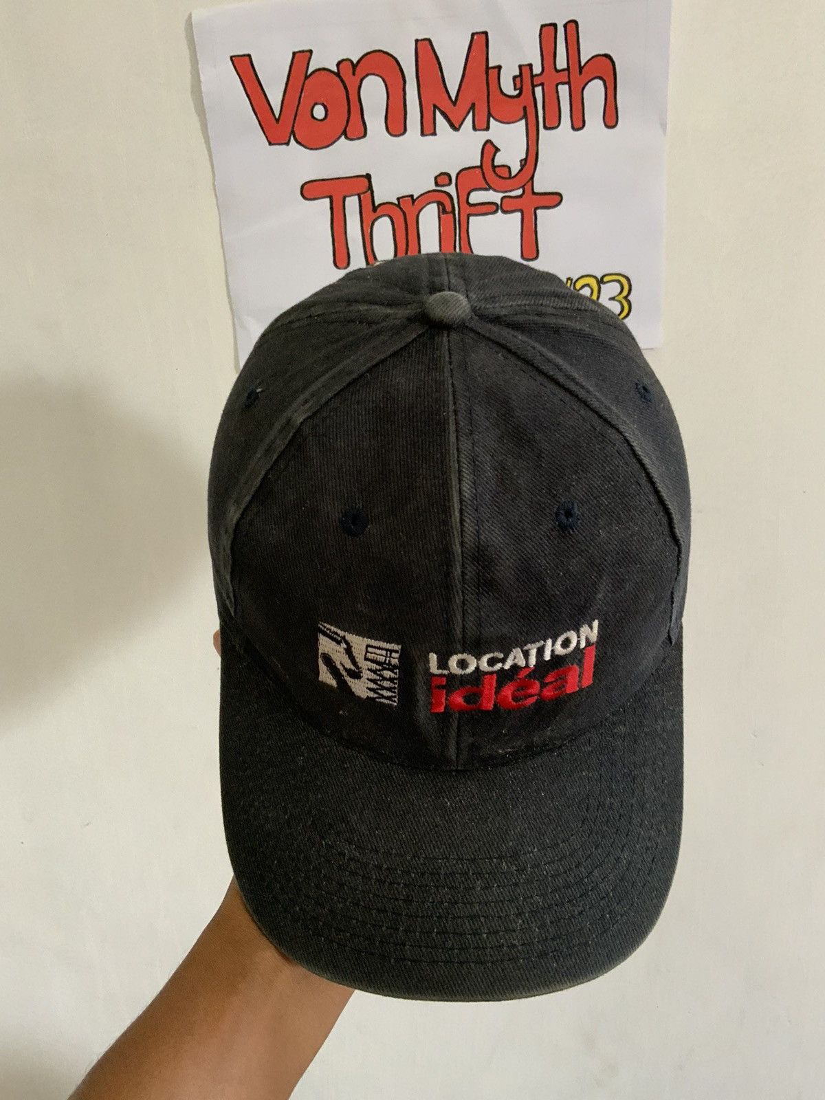 Japanese Brand Location Ideal Spellout Hat Size ONE SIZE - 6 Thumbnail