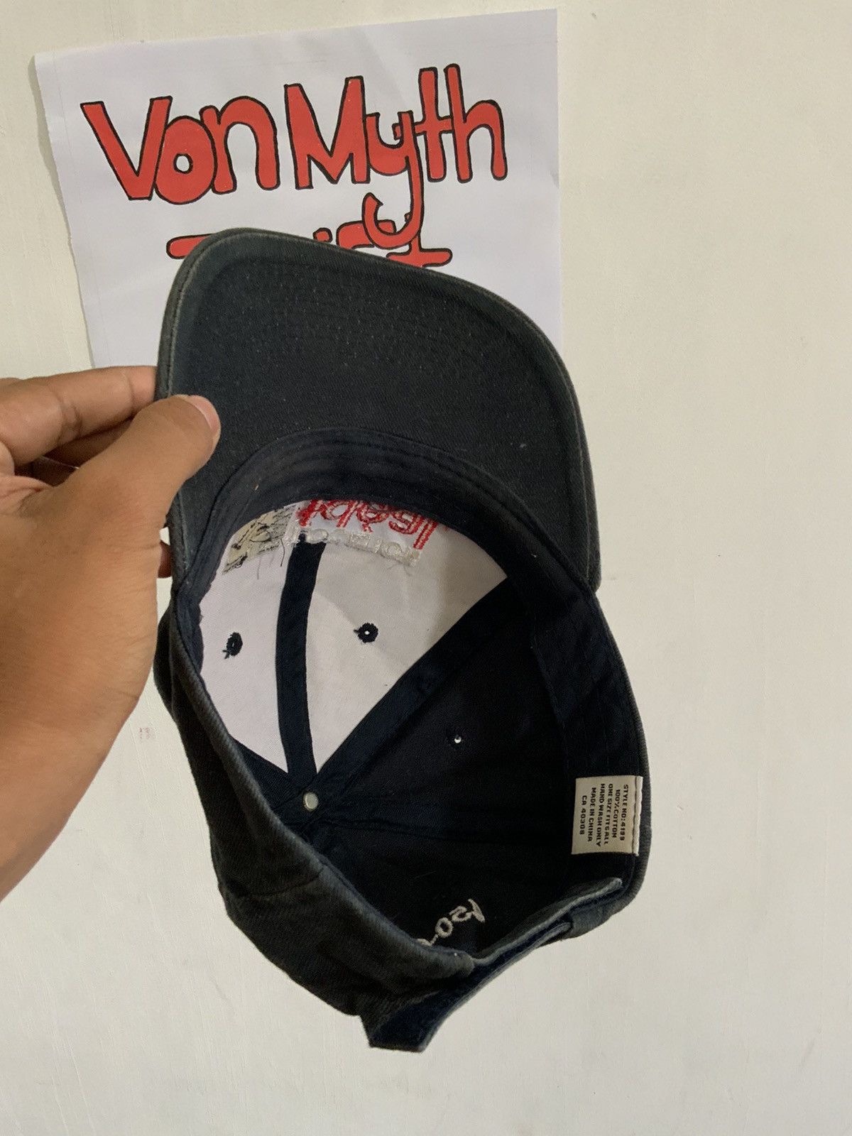Japanese Brand Location Ideal Spellout Hat Size ONE SIZE - 9 Thumbnail