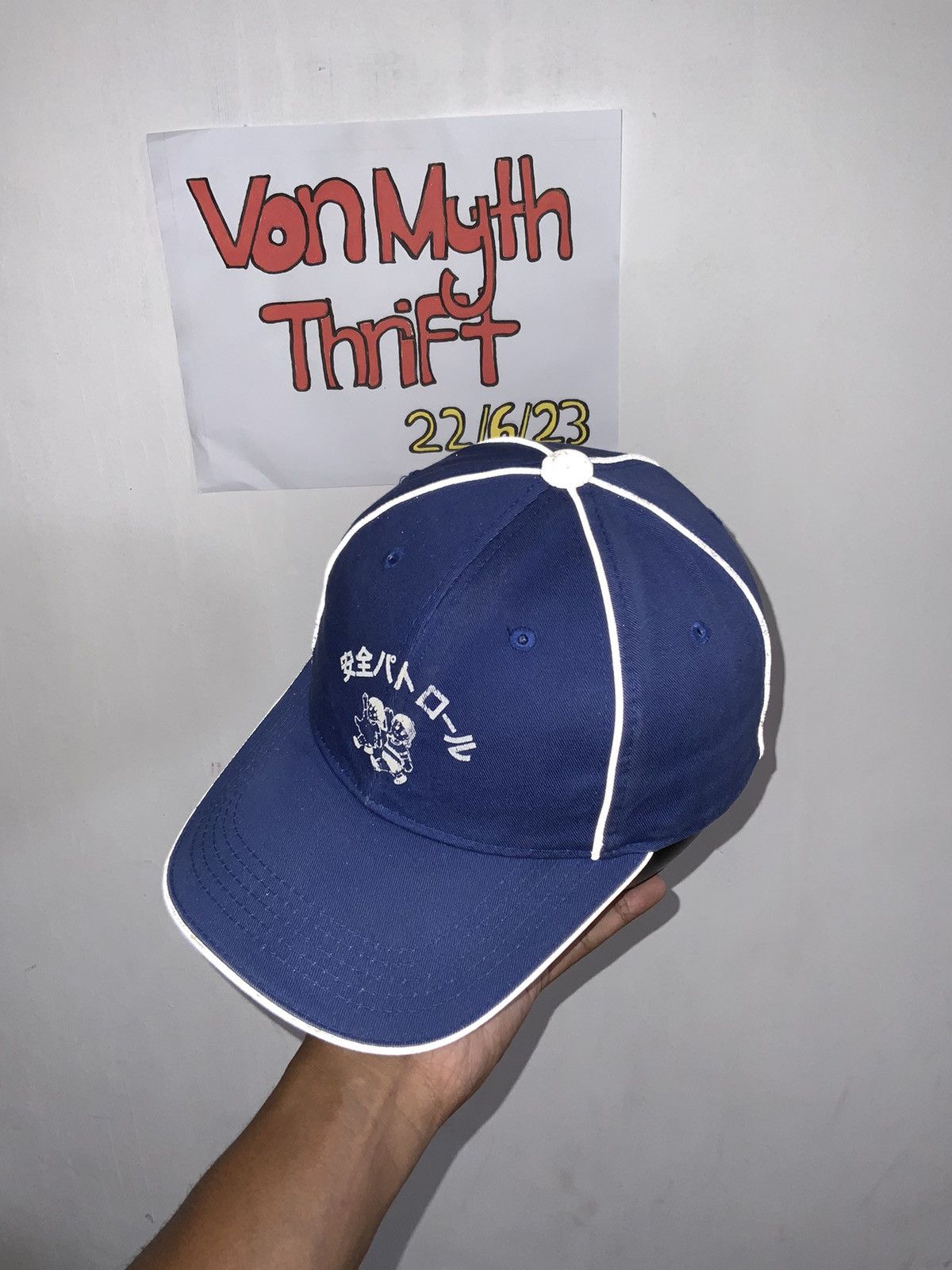 Japanese Brand Vintage Japan Reflector Cartoon Print Hat Size ONE SIZE - 8 Thumbnail