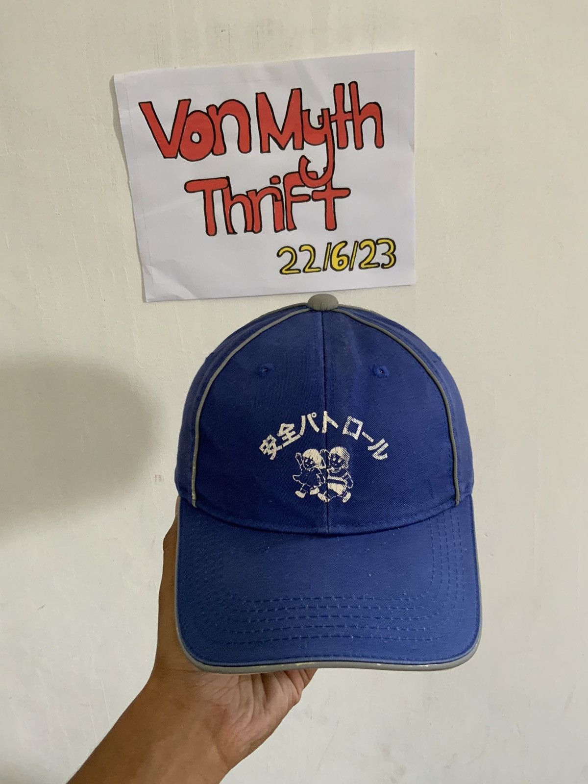 Japanese Brand Vintage Japan Reflector Cartoon Print Hat Size ONE SIZE - 1 Thumbnail