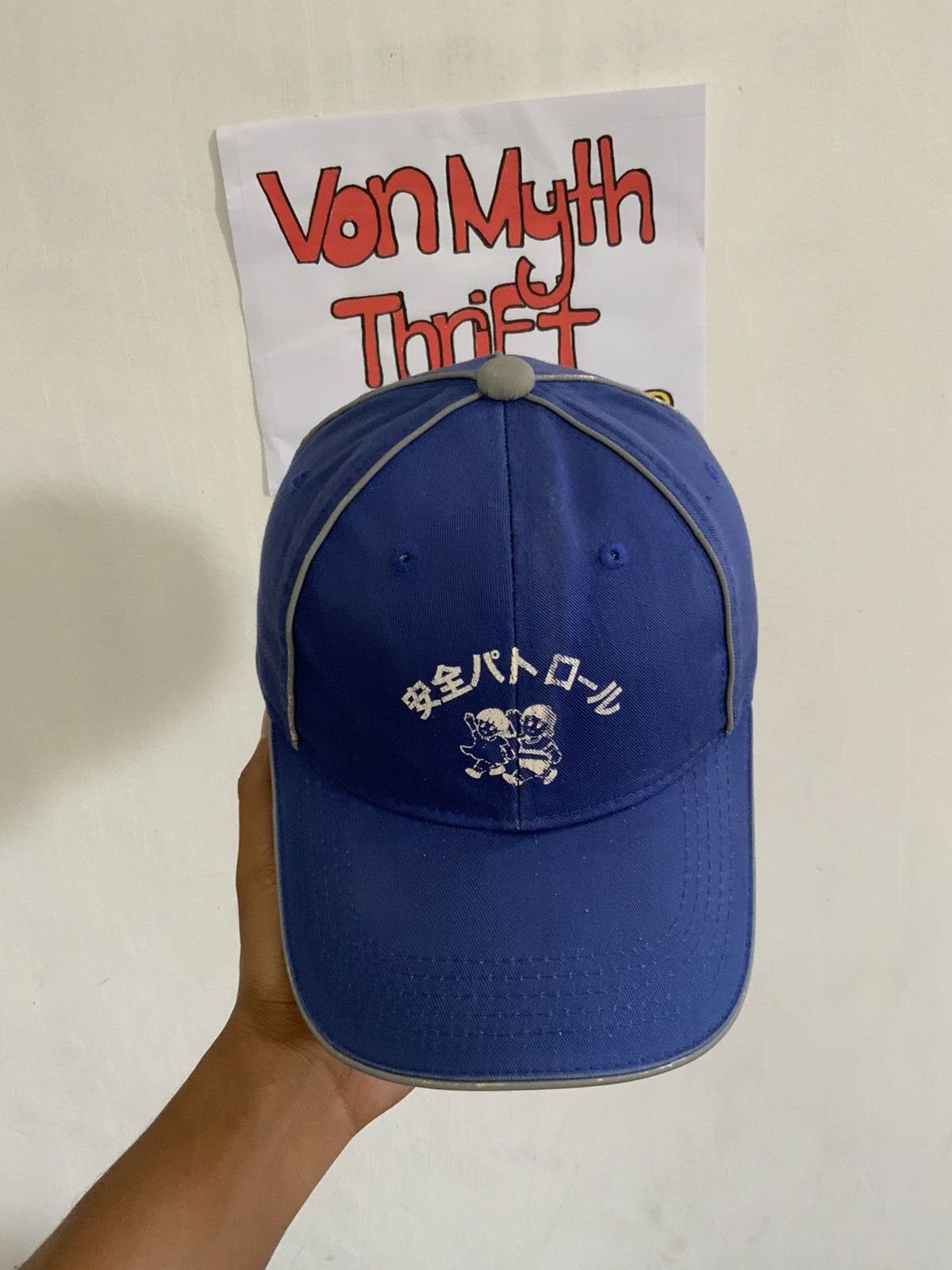 Japanese Brand Vintage Japan Reflector Cartoon Print Hat Size ONE SIZE - 6 Thumbnail