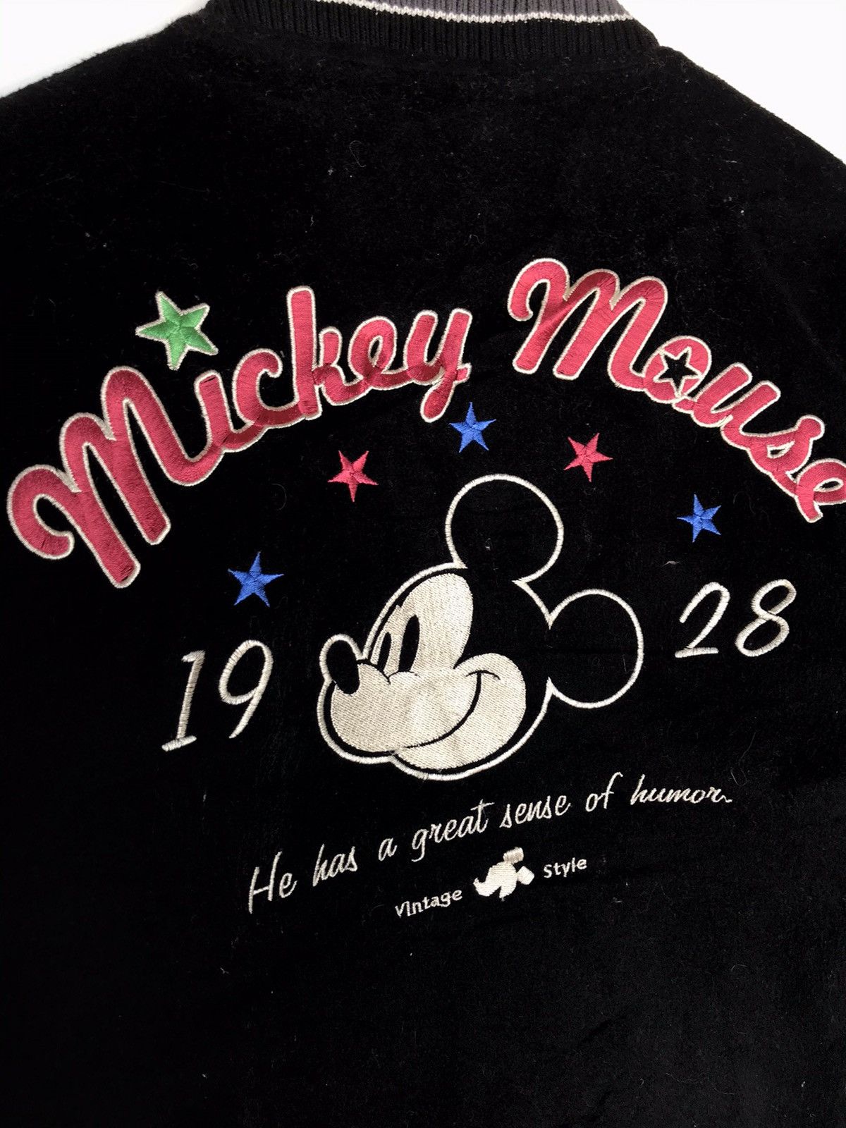 Disney Vintage Style Mickey Mouse Varsity Jacket Size S / US 4 / IT 40 - 7 Thumbnail
