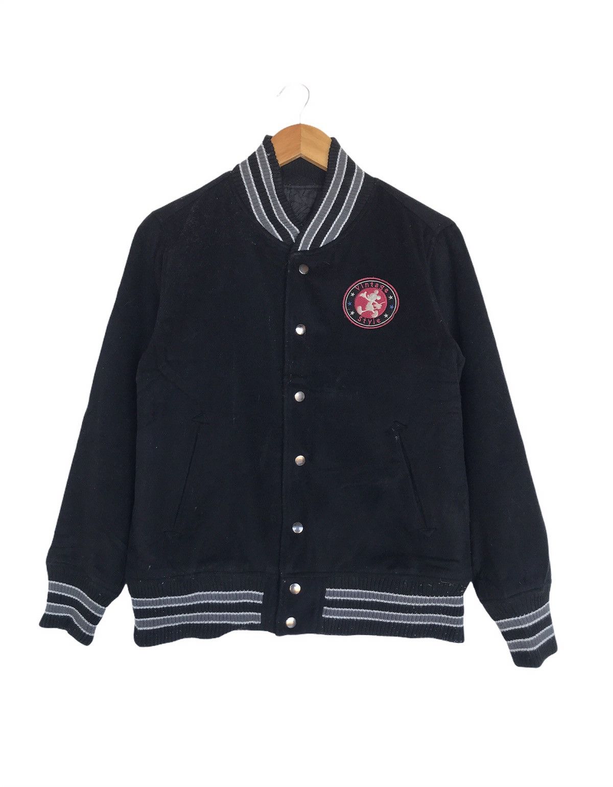 Disney Vintage Style Mickey Mouse Varsity Jacket Size S / US 4 / IT 40 - 2 Thumbnail