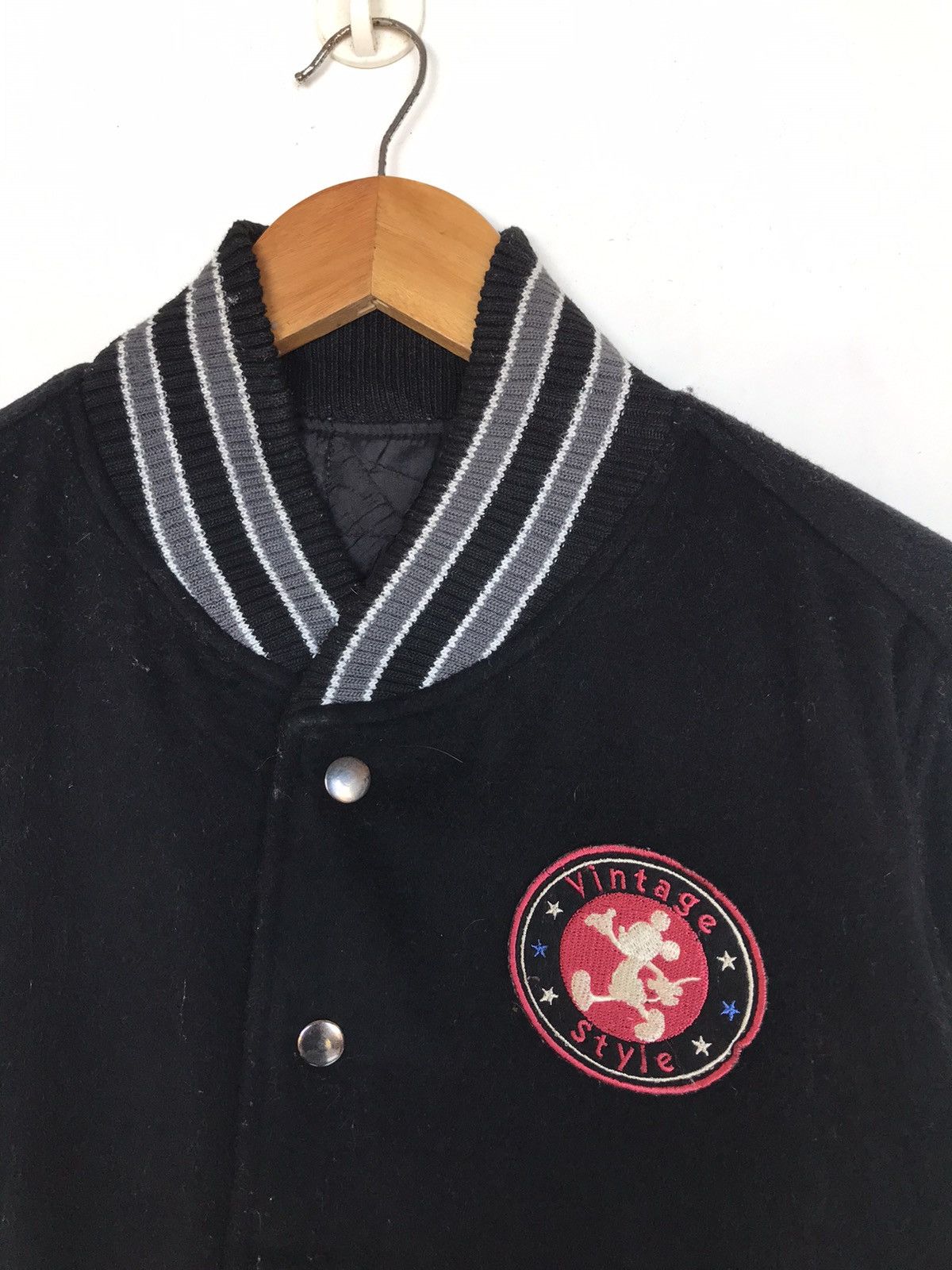 Disney Vintage Style Mickey Mouse Varsity Jacket Size S / US 4 / IT 40 - 3 Thumbnail