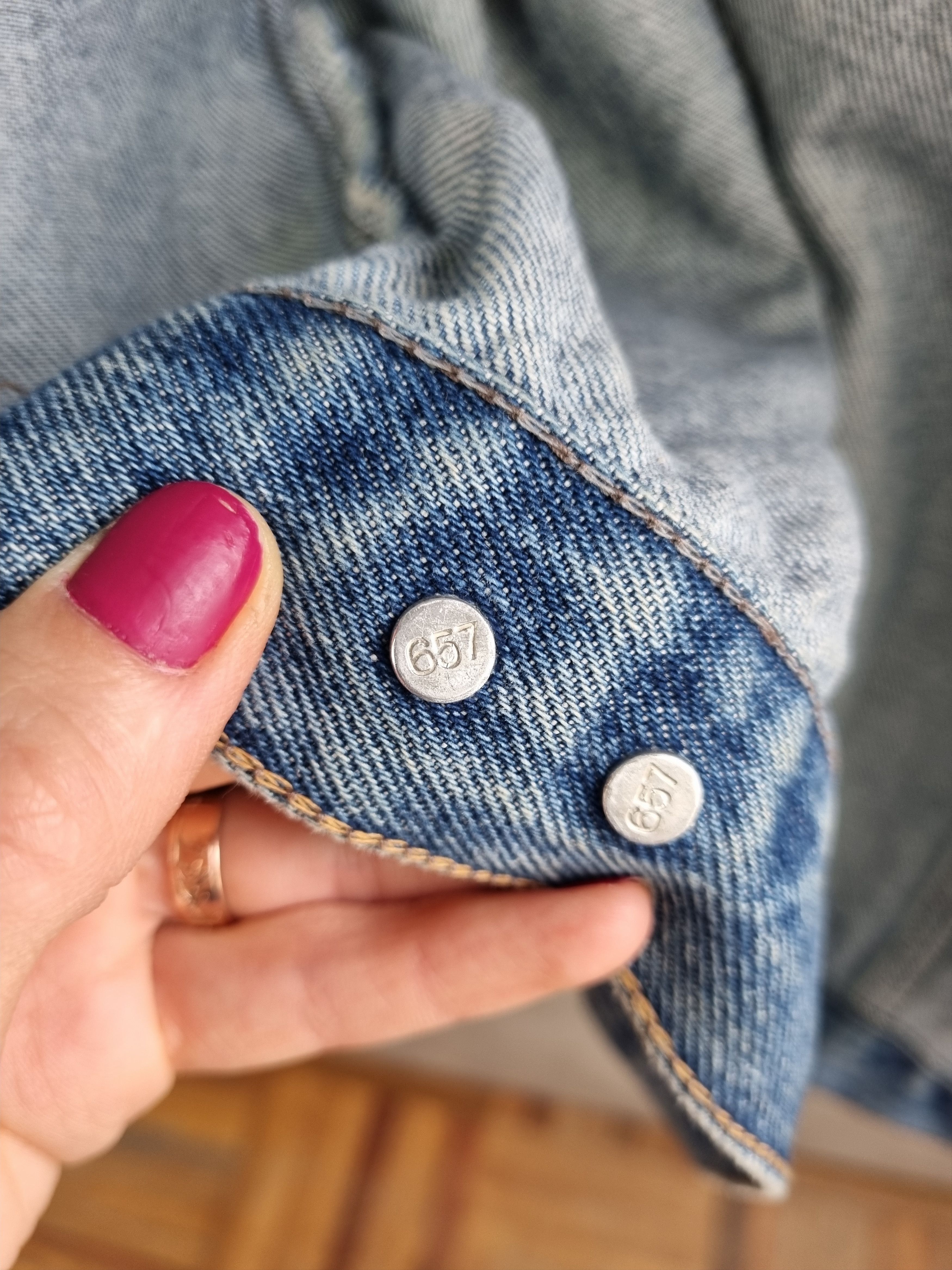 Levi's × Levi's Vintage Clothing 80s Vintage Faded Levis Denim Trucker Jacket Size US M / EU 48-50 / 2 - 20 Thumbnail
