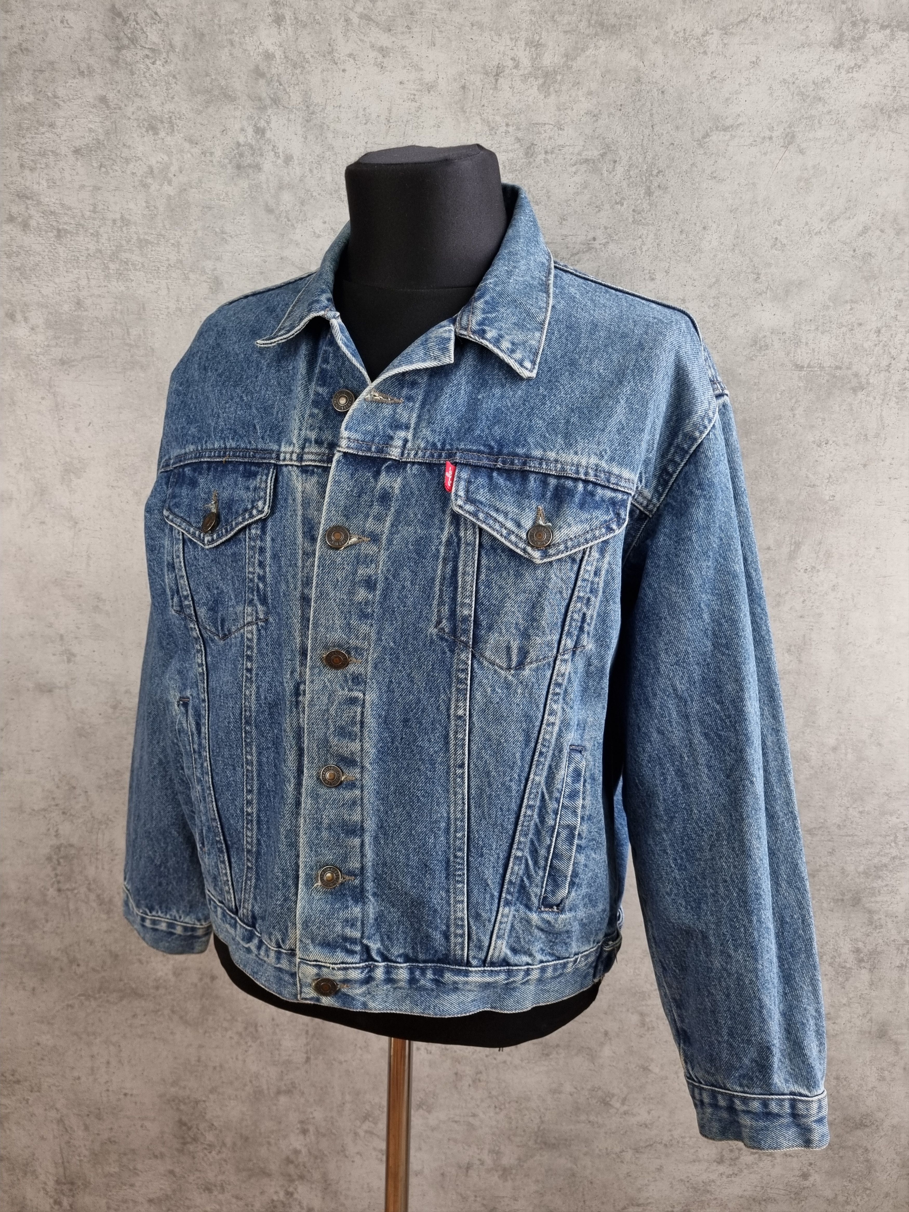 Levi's × Levi's Vintage Clothing 80s Vintage Faded Levis Denim Trucker Jacket Size US M / EU 48-50 / 2 - 5 Thumbnail