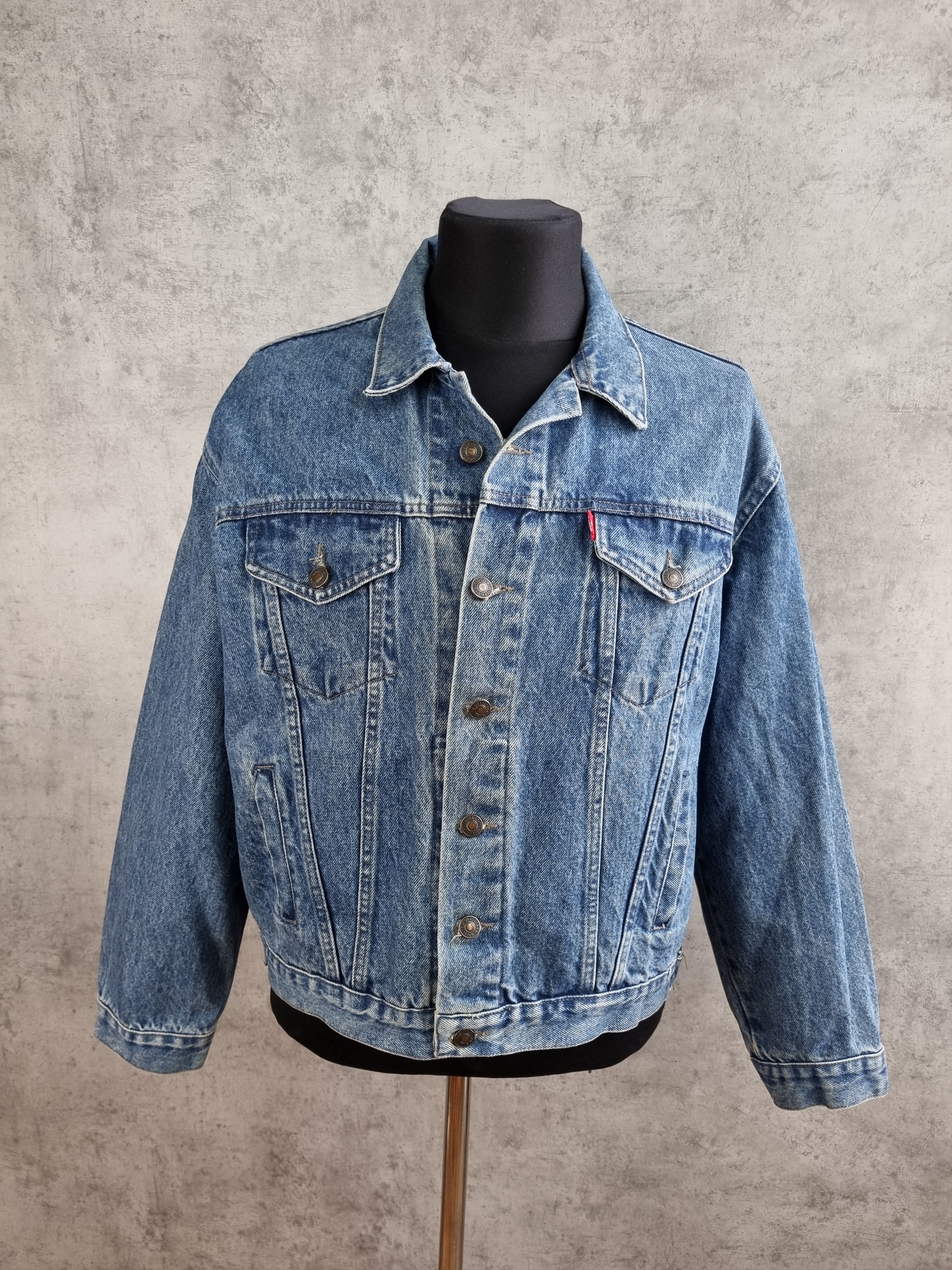 Levi's × Levi's Vintage Clothing 80s Vintage Faded Levis Denim Trucker Jacket Size US M / EU 48-50 / 2 - 22 Thumbnail