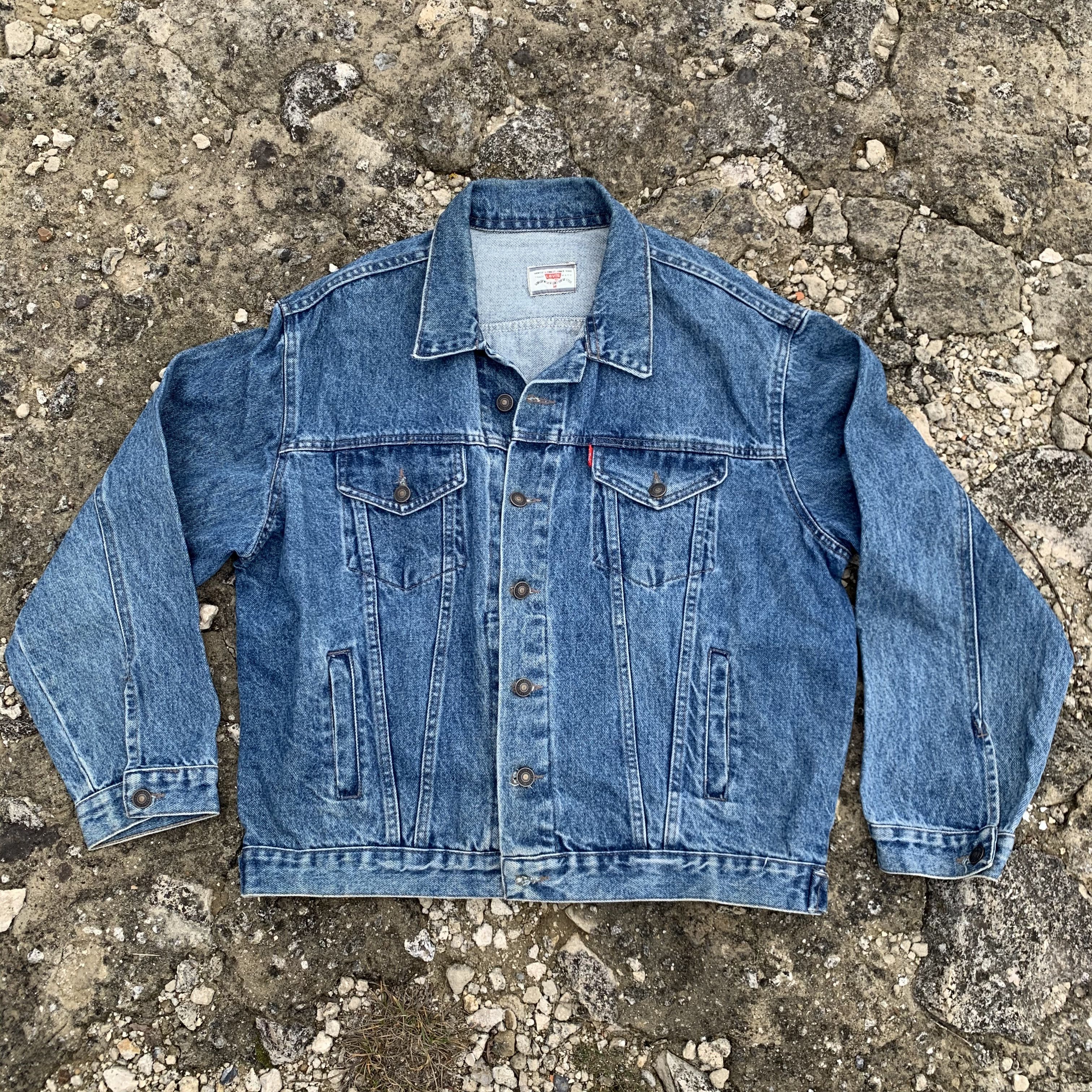 Levi's × Levi's Vintage Clothing 80s Vintage Faded Levis Denim Trucker Jacket Size US M / EU 48-50 / 2 - 10 Thumbnail