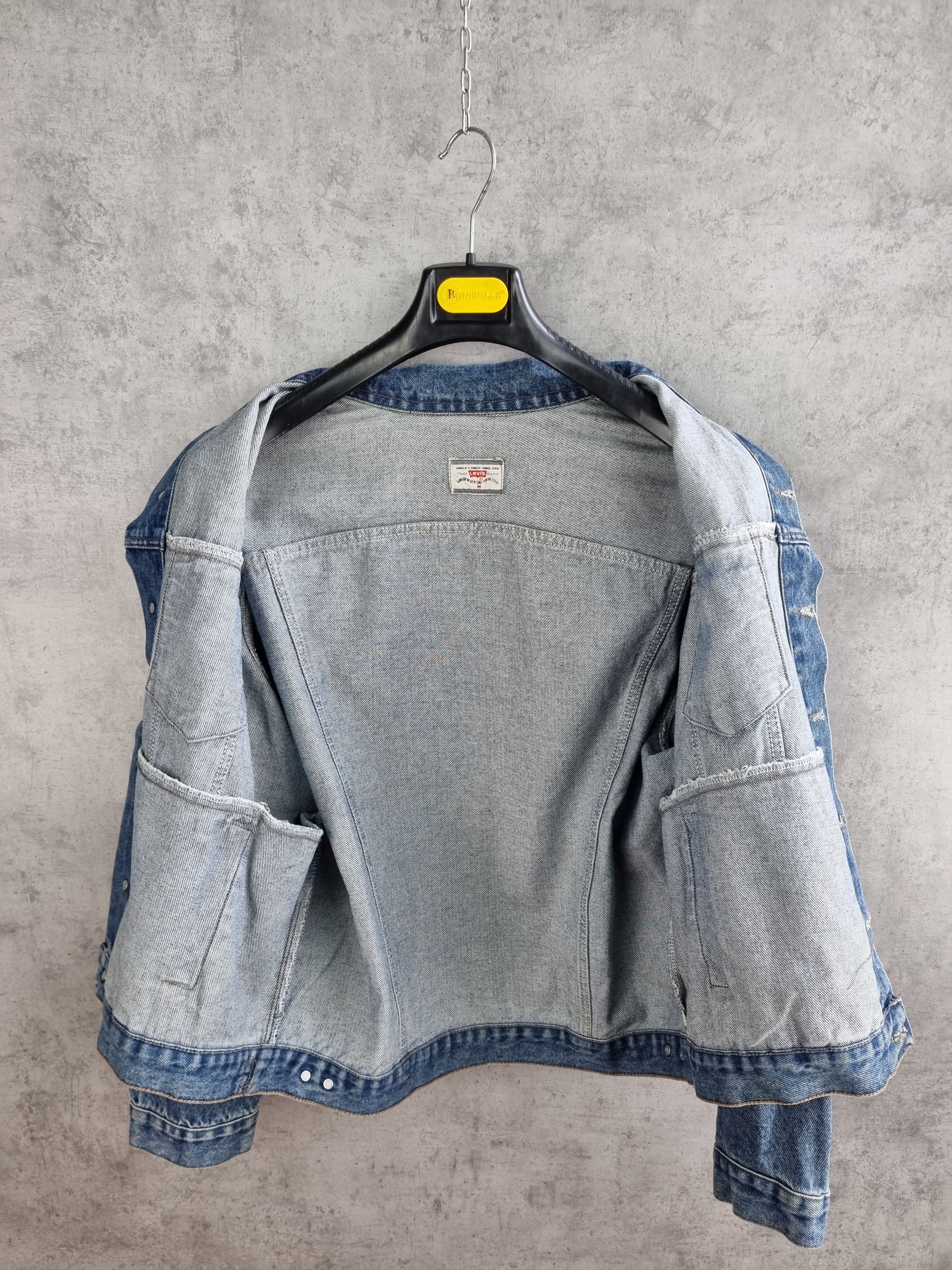 Levi's × Levi's Vintage Clothing 80s Vintage Faded Levis Denim Trucker Jacket Size US M / EU 48-50 / 2 - 15 Thumbnail