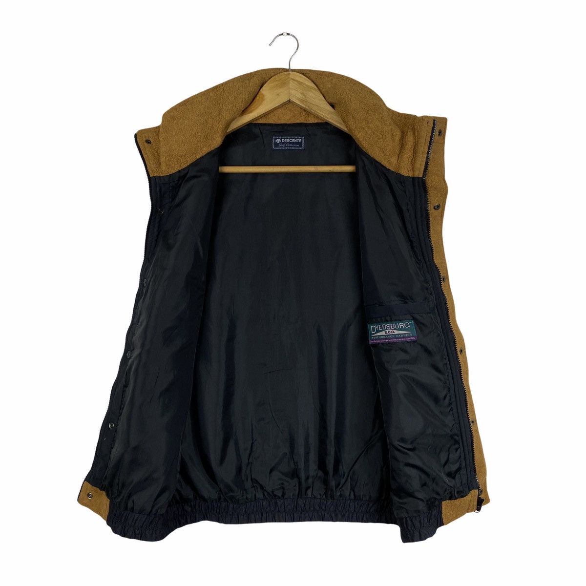 Descente × Vintage Vintage DESCENTE Golf Collection Fleece Vest Jacket Size US S / EU 44-46 / 1 - 3 Thumbnail