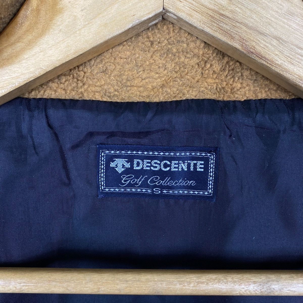 Descente × Vintage Vintage DESCENTE Golf Collection Fleece Vest Jacket Size US S / EU 44-46 / 1 - 7 Thumbnail