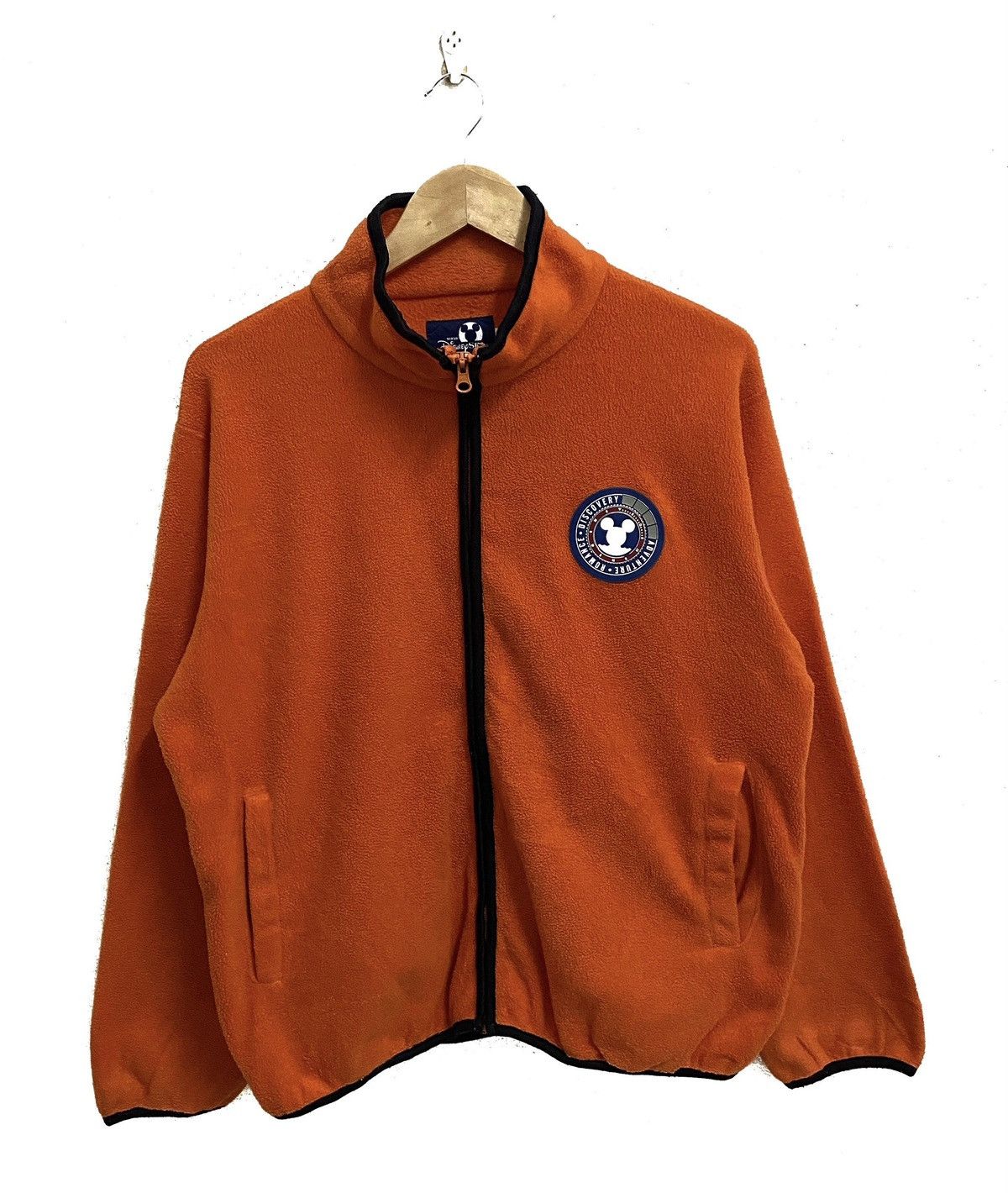 Disney × Mickey Mouse × Vintage Vintage MICKEY MOUSE Disney Cartoon Fleece Sweater Jacket Size US M / EU 48-50 / 2 - 1 Thumbnail