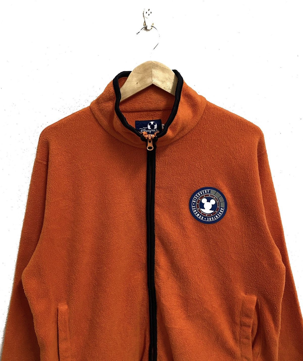 Disney × Mickey Mouse × Vintage Vintage MICKEY MOUSE Disney Cartoon Fleece Sweater Jacket Size US M / EU 48-50 / 2 - 3 Thumbnail