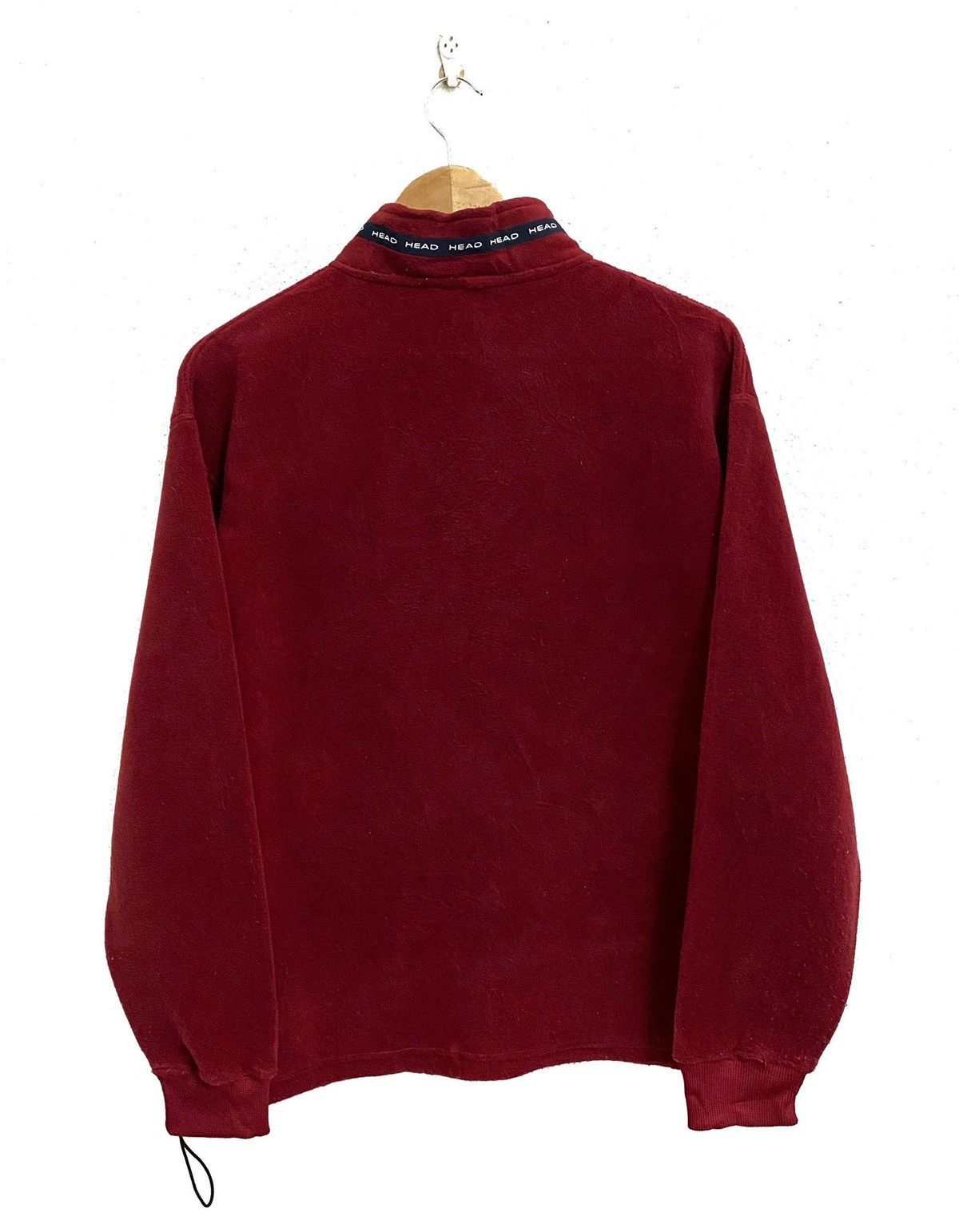 Vintage Vintage HEAD Sportswear Small Logo Fleece Sweater Jacket Size US L / EU 52-54 / 3 - 2 Thumbnail