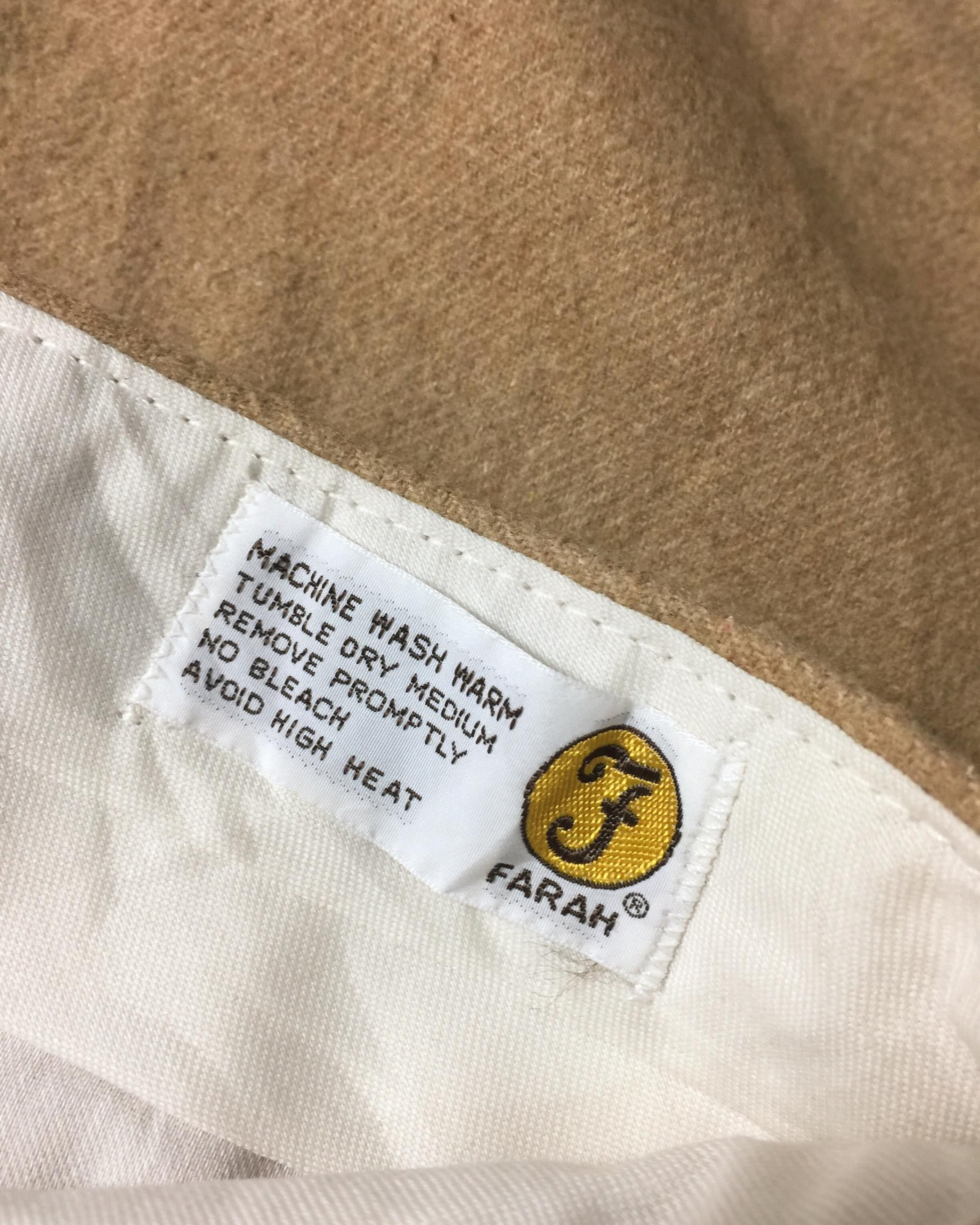 Farah Rare Vintage Farah Wool Pants Made in Japan Size US 30 / EU 46 - 11 Thumbnail