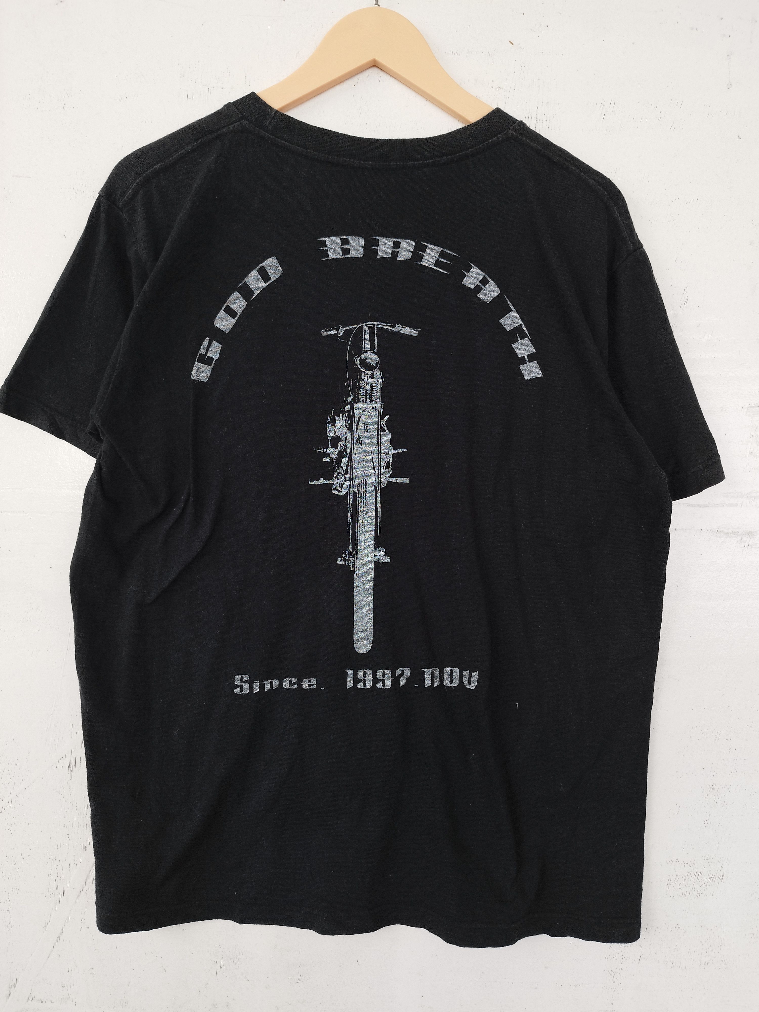 Indian Motorcycle 🔥 God Breath Motorcycle t shirt Size US M / EU 48-50 / 2 - 2 Thumbnail