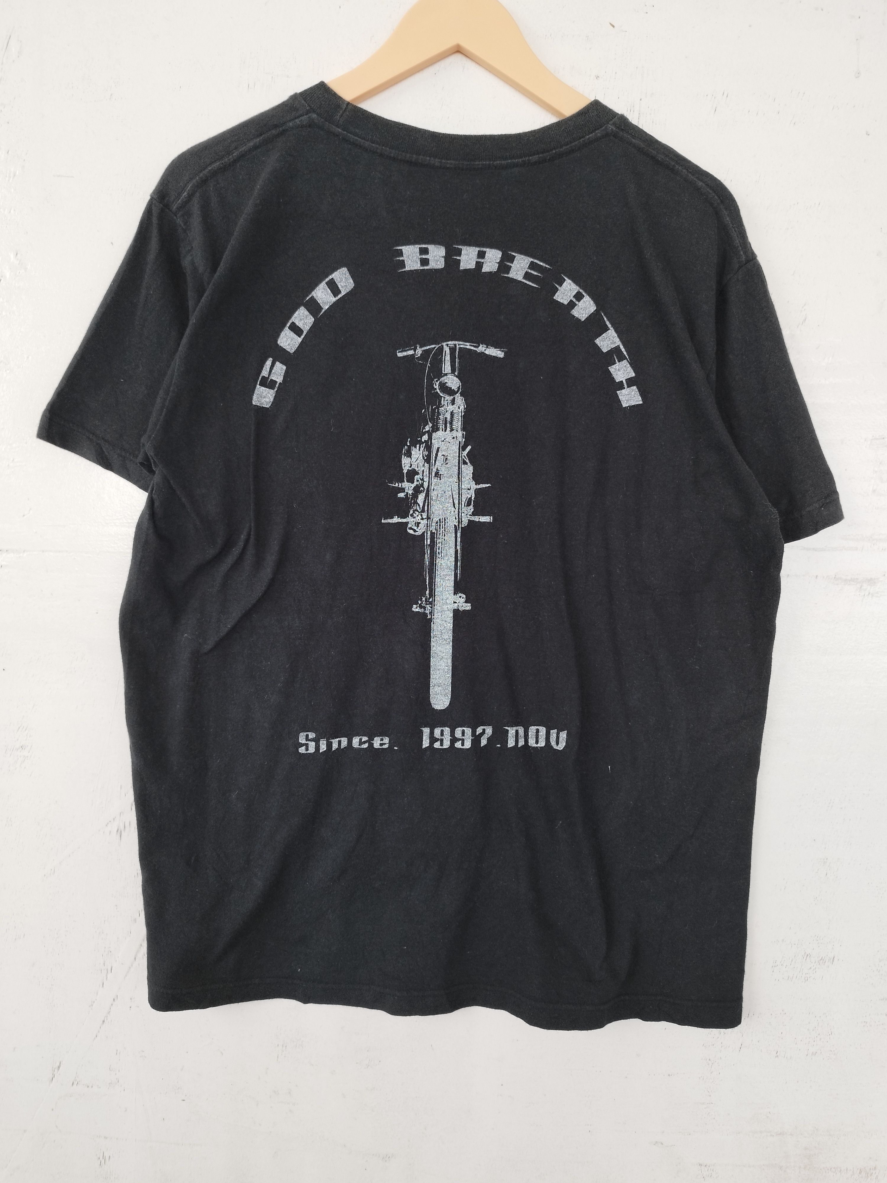 Indian Motorcycle 🔥 God Breath Motorcycle t shirt Size US M / EU 48-50 / 2 - 3 Thumbnail