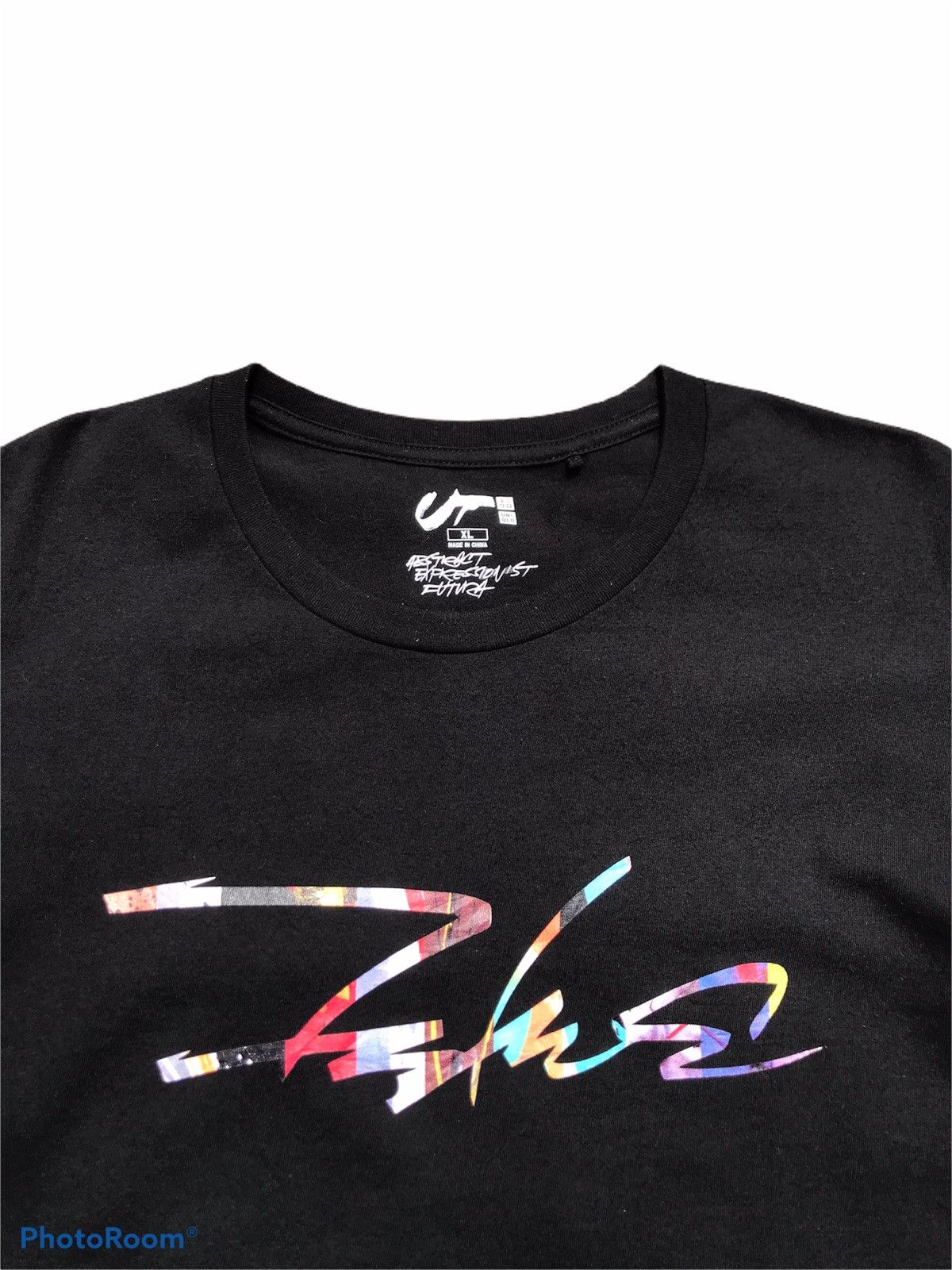Futura × Japanese Brand × Uniqlo Uniqlo x Futura Abstract Expressionist Graphic Tee Size US XL / EU 56 / 4 - 3 Thumbnail