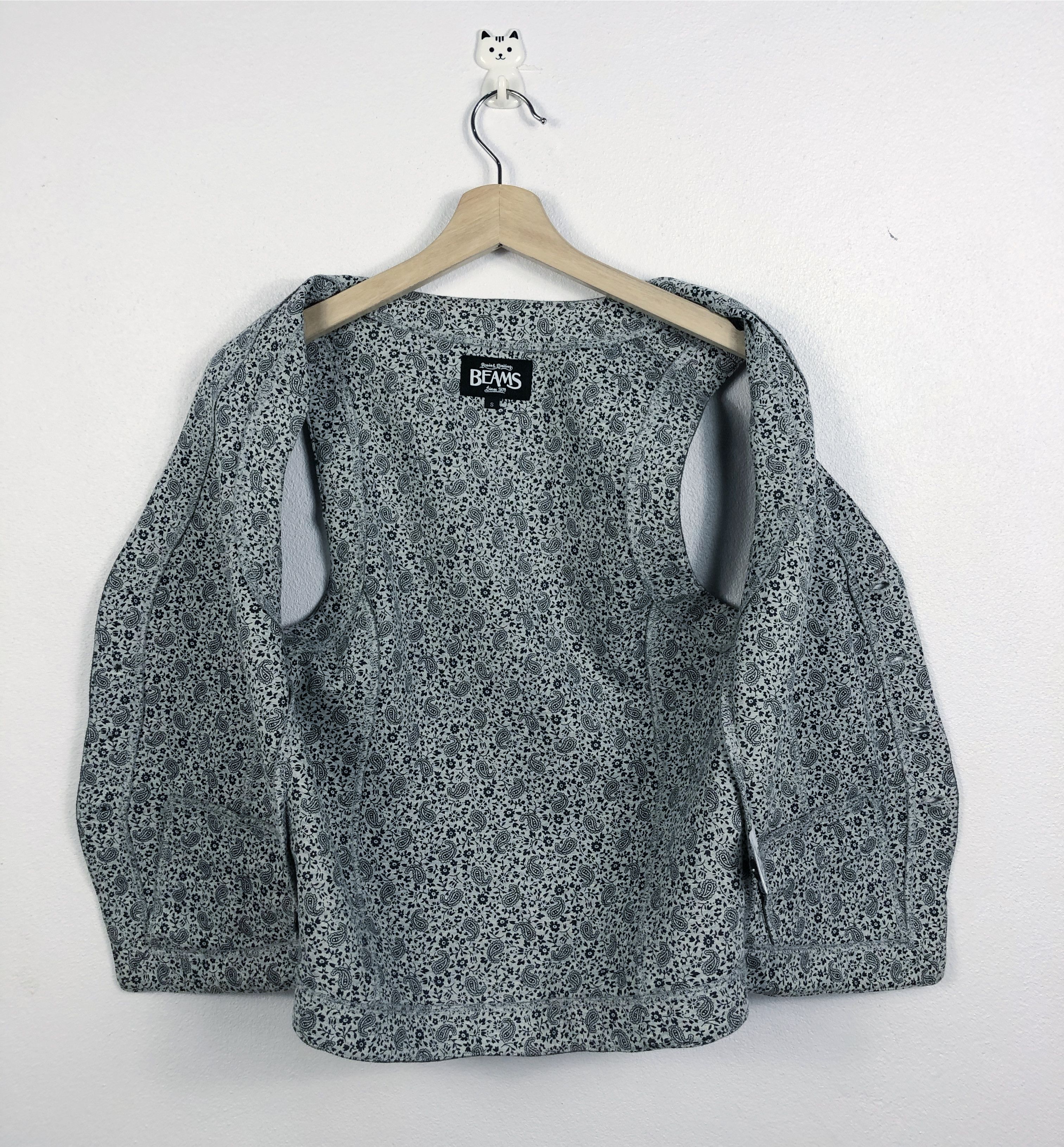 Beams Plus Rare Beams Japan Button Vest Bandana Motive Size US S / EU 44-46 / 1 - 7 Thumbnail