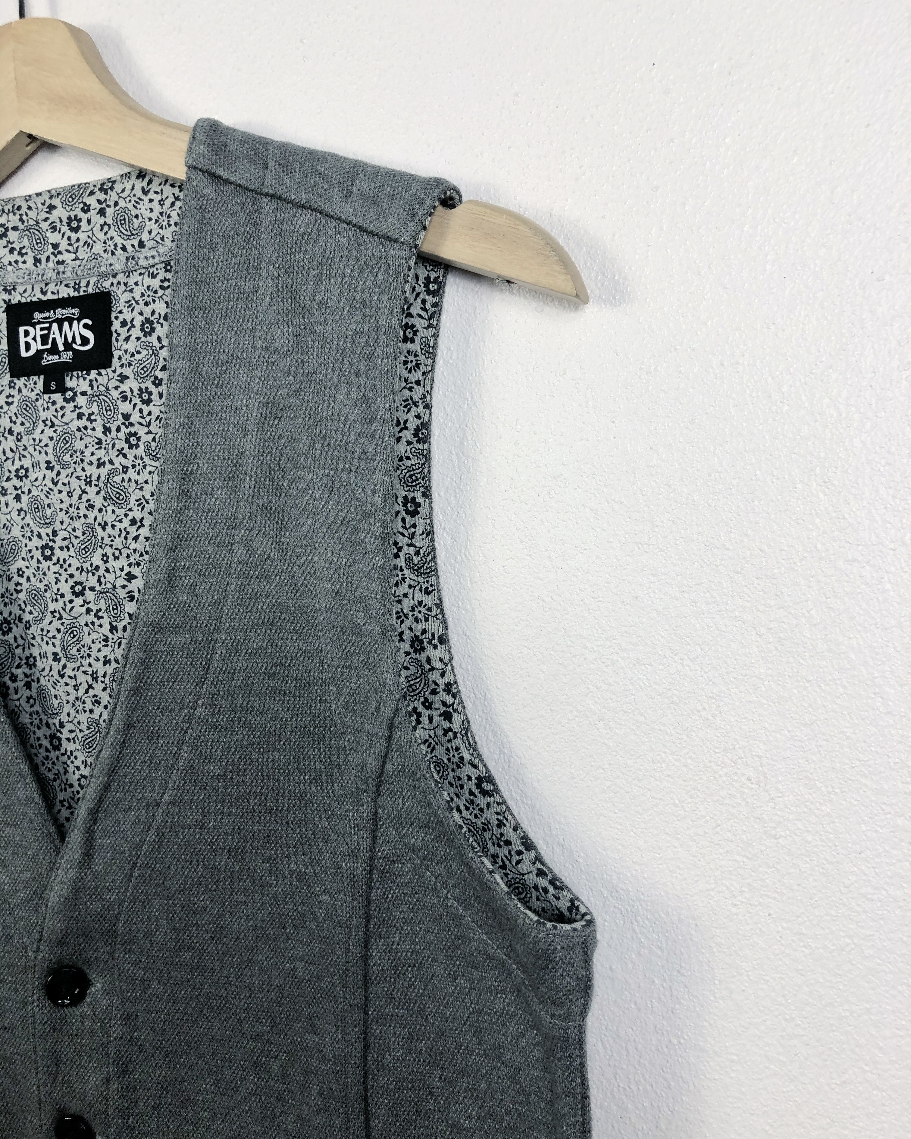 Beams Plus Rare Beams Japan Button Vest Bandana Motive Size US S / EU 44-46 / 1 - 5 Thumbnail