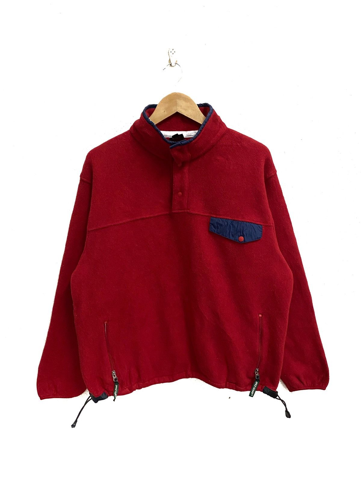 POLARTEC Outdoor Sportswear Fleece Sweatshirt Pullover
