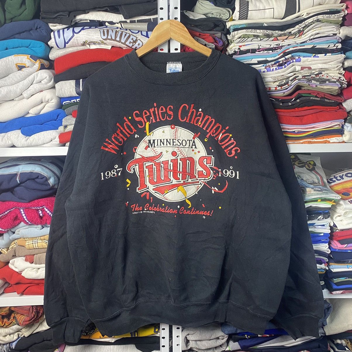 World Series Champion Minnesota Twins MLB Vintage Sweatshirt