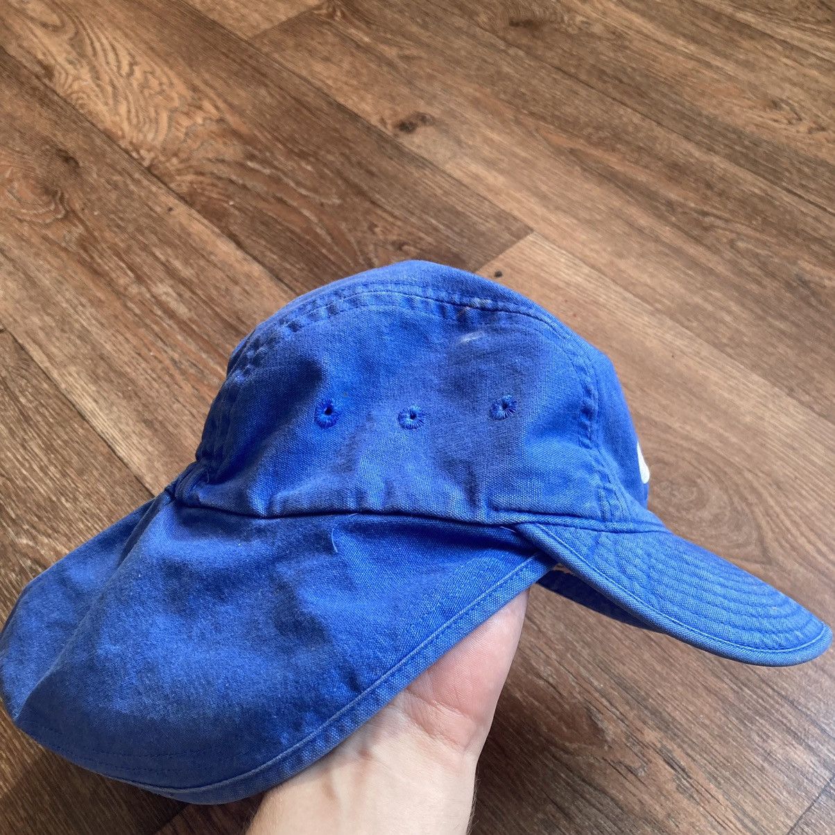 Nike × Vintage Vintage Distressed Safari Cap Nike 90s Size ONE SIZE - 2 Thumbnail