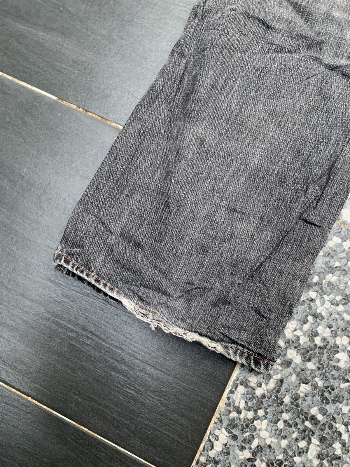 Levi's Vintage Levis 569 Distressed Denim Size US 38 / EU 54 - 8 Thumbnail