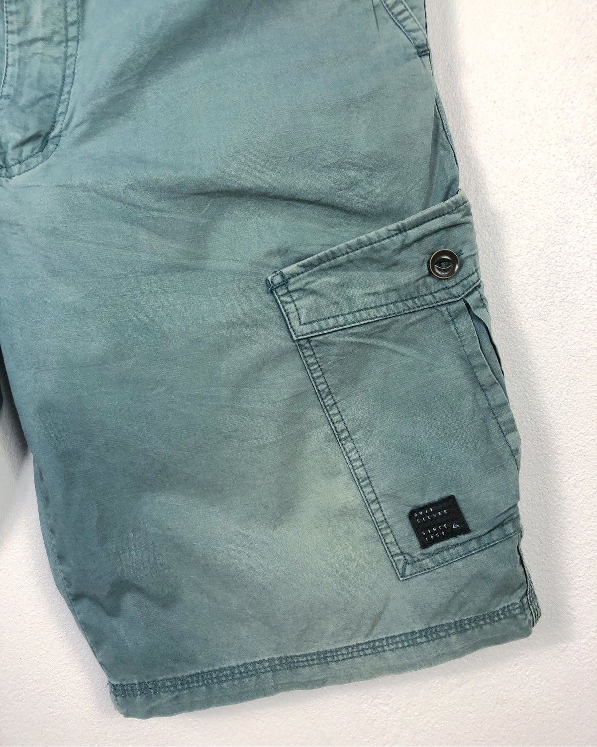 Quiksilver Rare Quiksilver Cargo Shorts Size US 32 / EU 48 - 5 Thumbnail