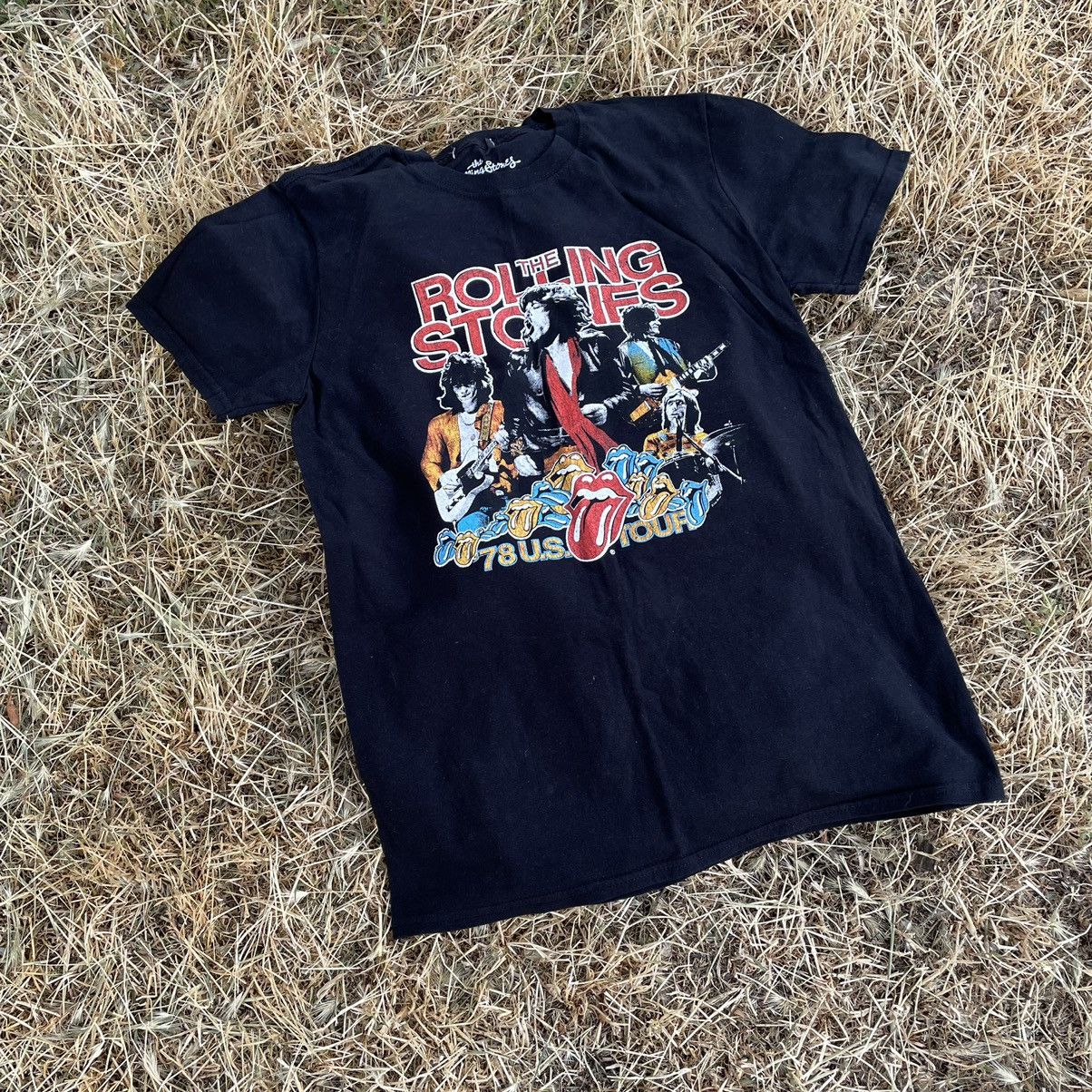 Vintage Vintage Y2K Rolling Stones Tour Graphic Tee Streetwear S Size US S / EU 44-46 / 1 - 4 Thumbnail