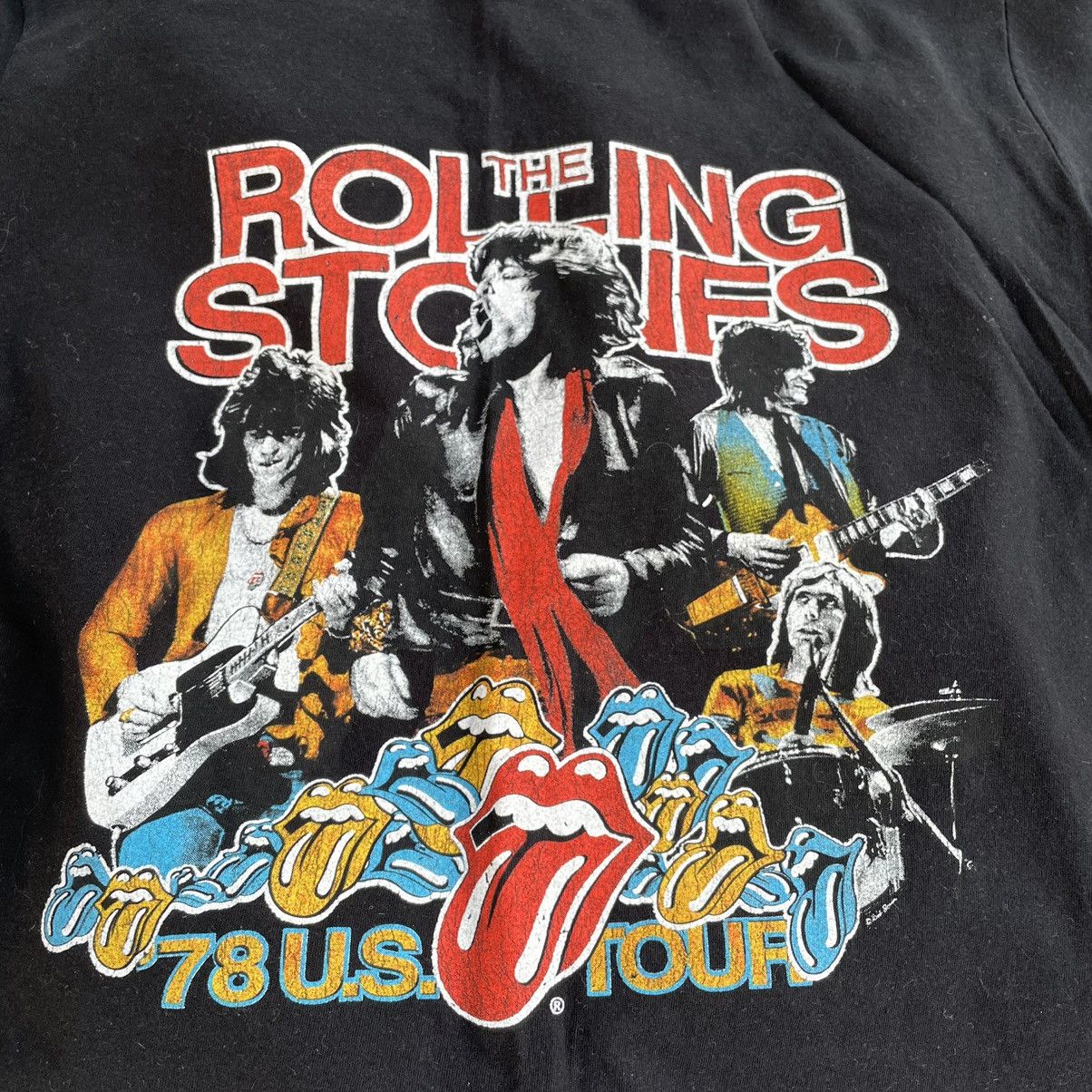 Vintage Vintage Y2K Rolling Stones Tour Graphic Tee Streetwear S Size US S / EU 44-46 / 1 - 5 Thumbnail