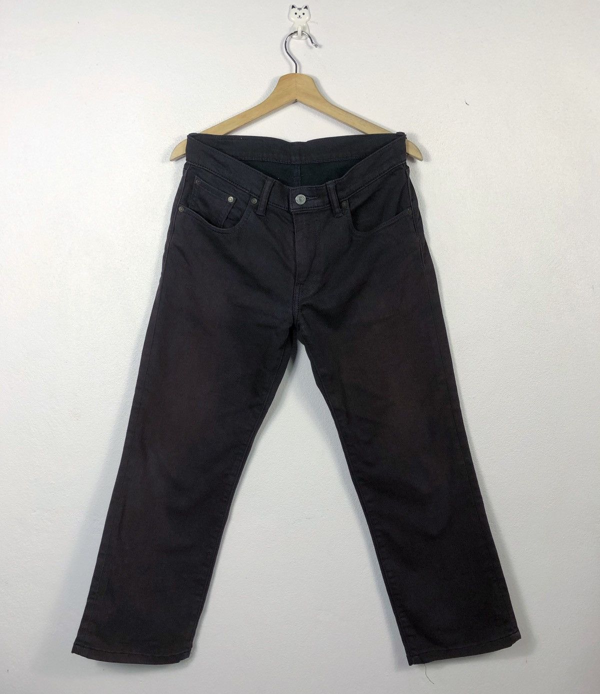 image of Levis x Levis Made Crafted Levi’S 502 Faded Jeans in Faded Black, Men's (Size 30)