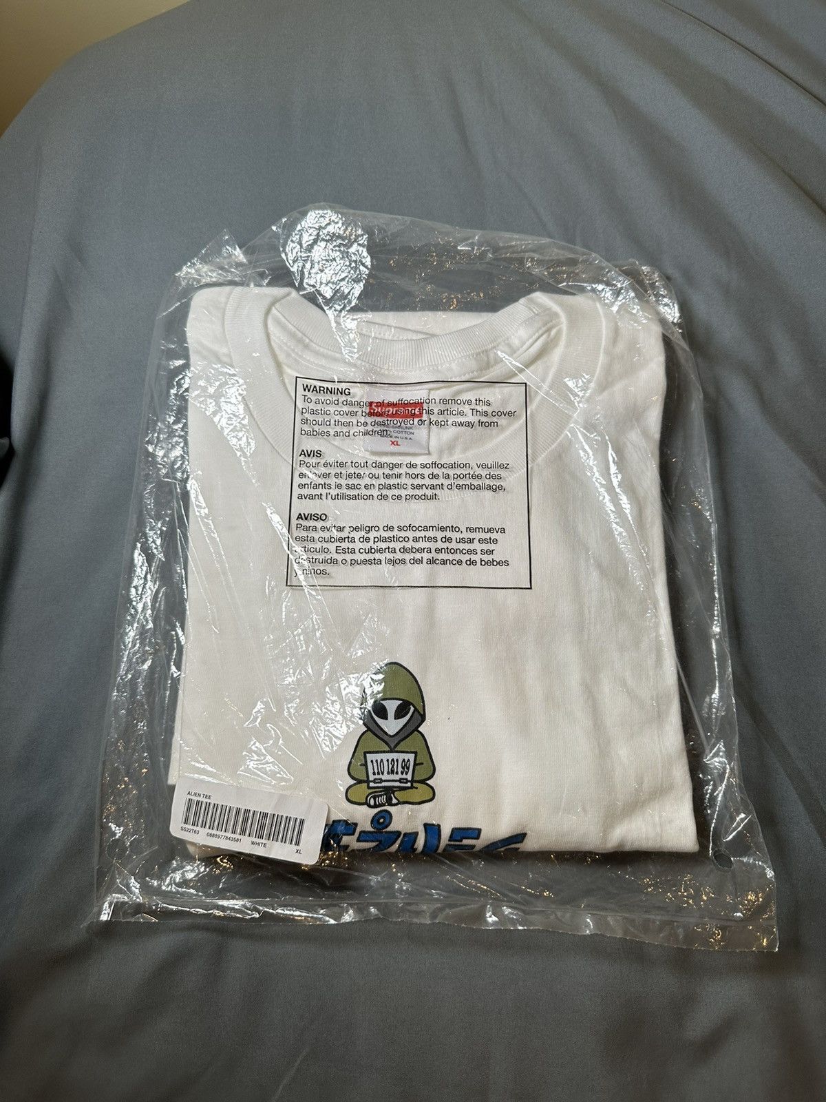 Supreme Supreme Alien Tee Size US XL / EU 56 / 4 - 4 Thumbnail