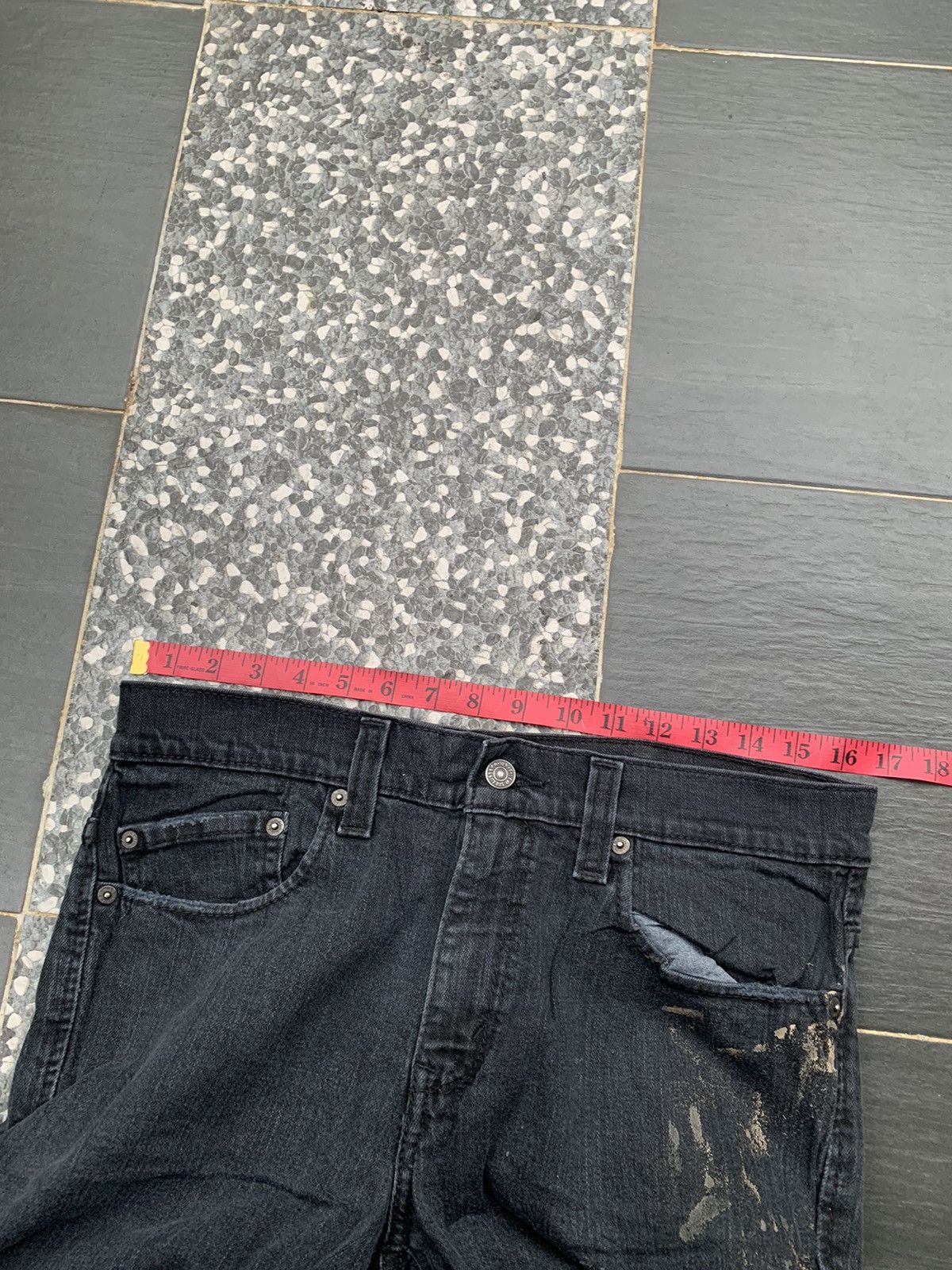 Levi's Levis 511 Black Denim Size US 33 - 12 Thumbnail