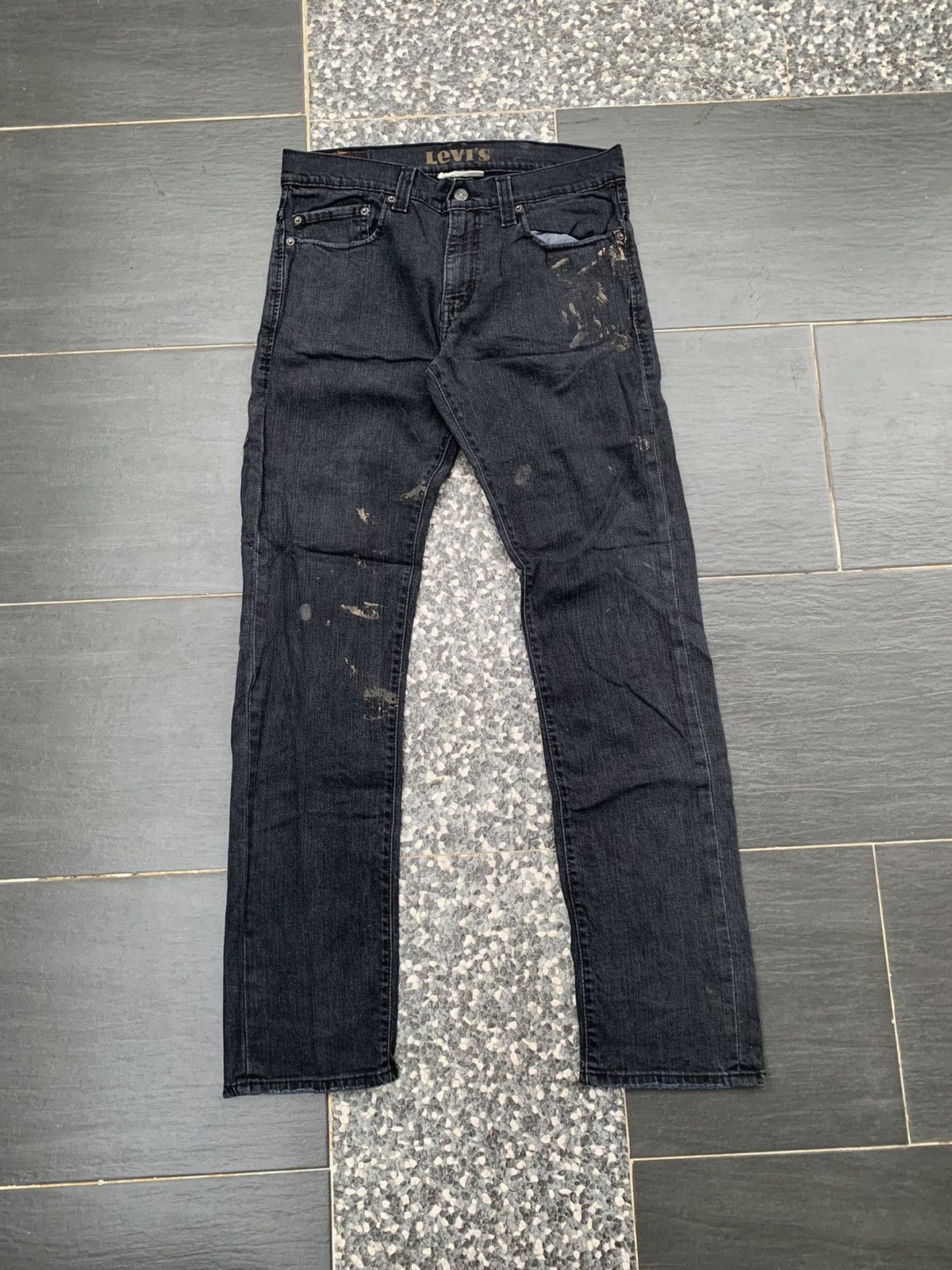 Levi's Levis 511 Black Denim Size US 33 - 1 Thumbnail
